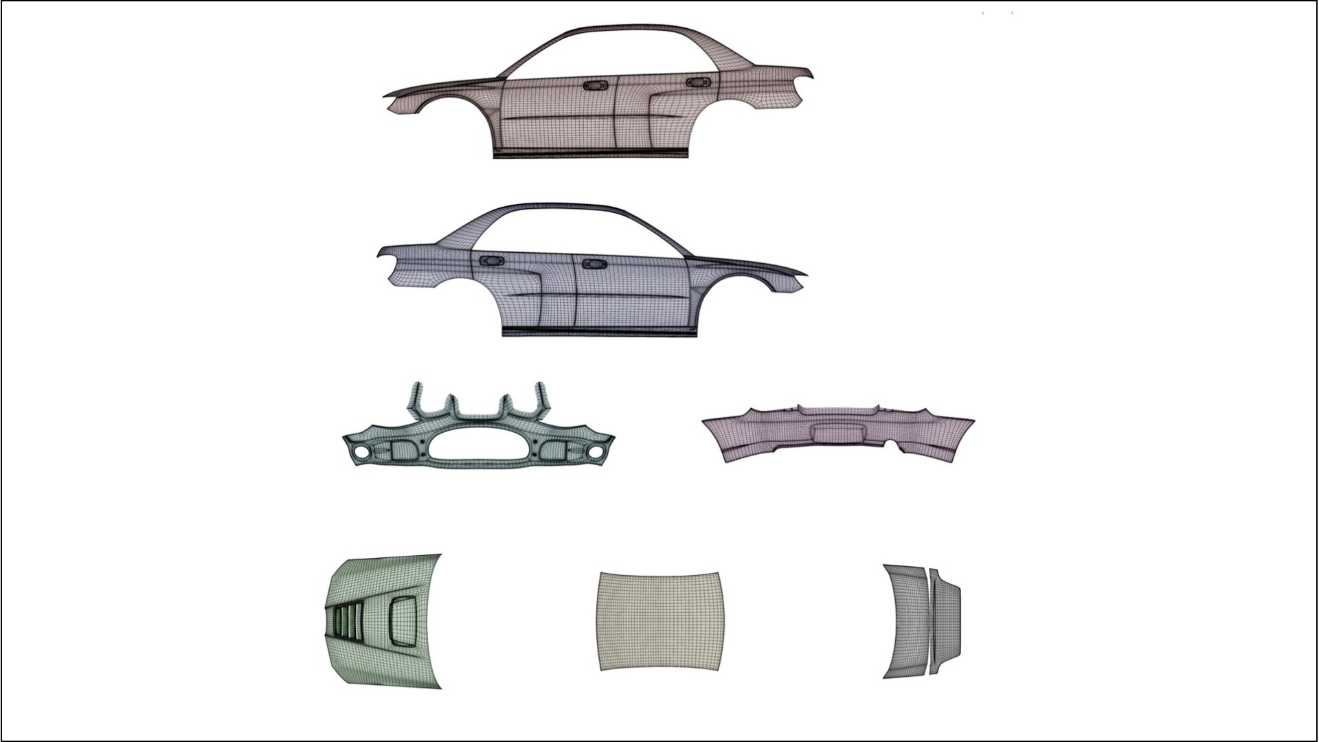 Subaru Impreza WRC GD Filme de Proteção de Pintura TPU | VIOLET PPF de Mudança de Cor – Kit Completo Pré-Cortado 2