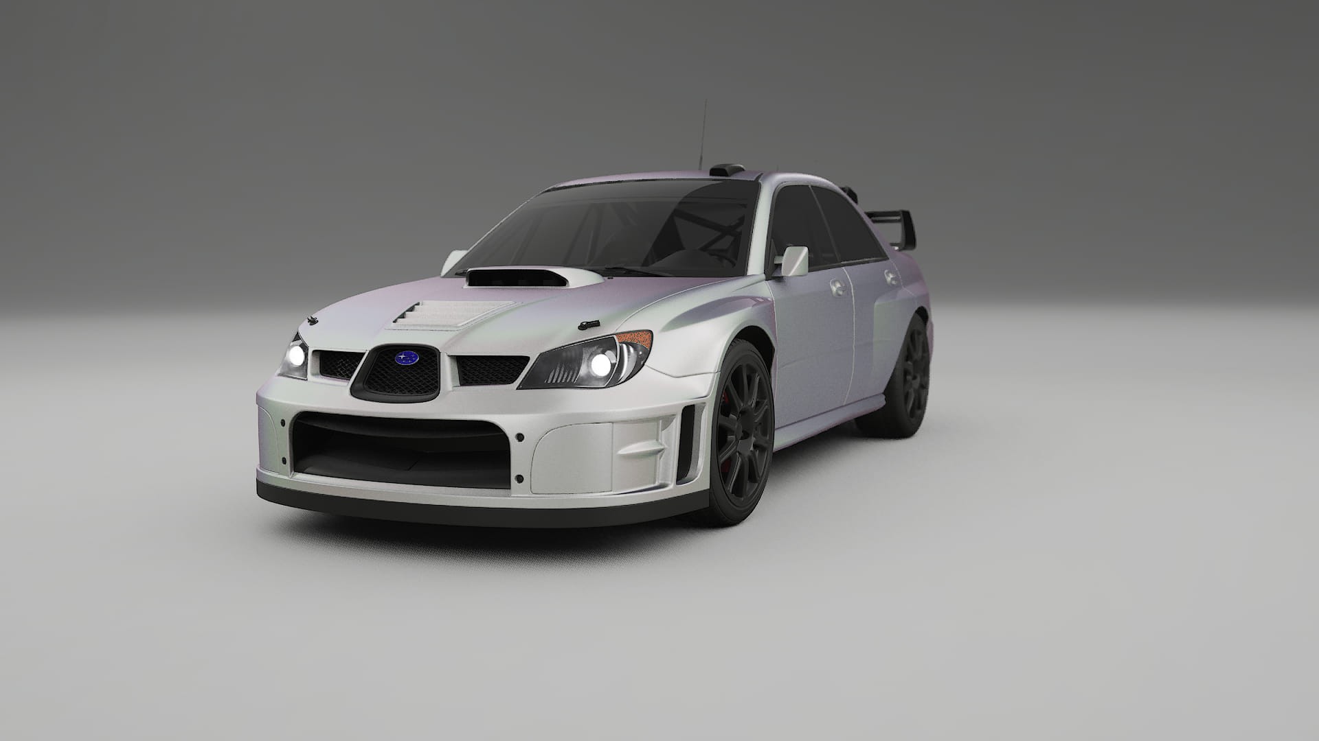 Subaru Impreza WRC GD Filme de Proteção de Pintura TPU | NEBULA PPF de Mudança de Cor – Kit Completo Pré-Cortado
