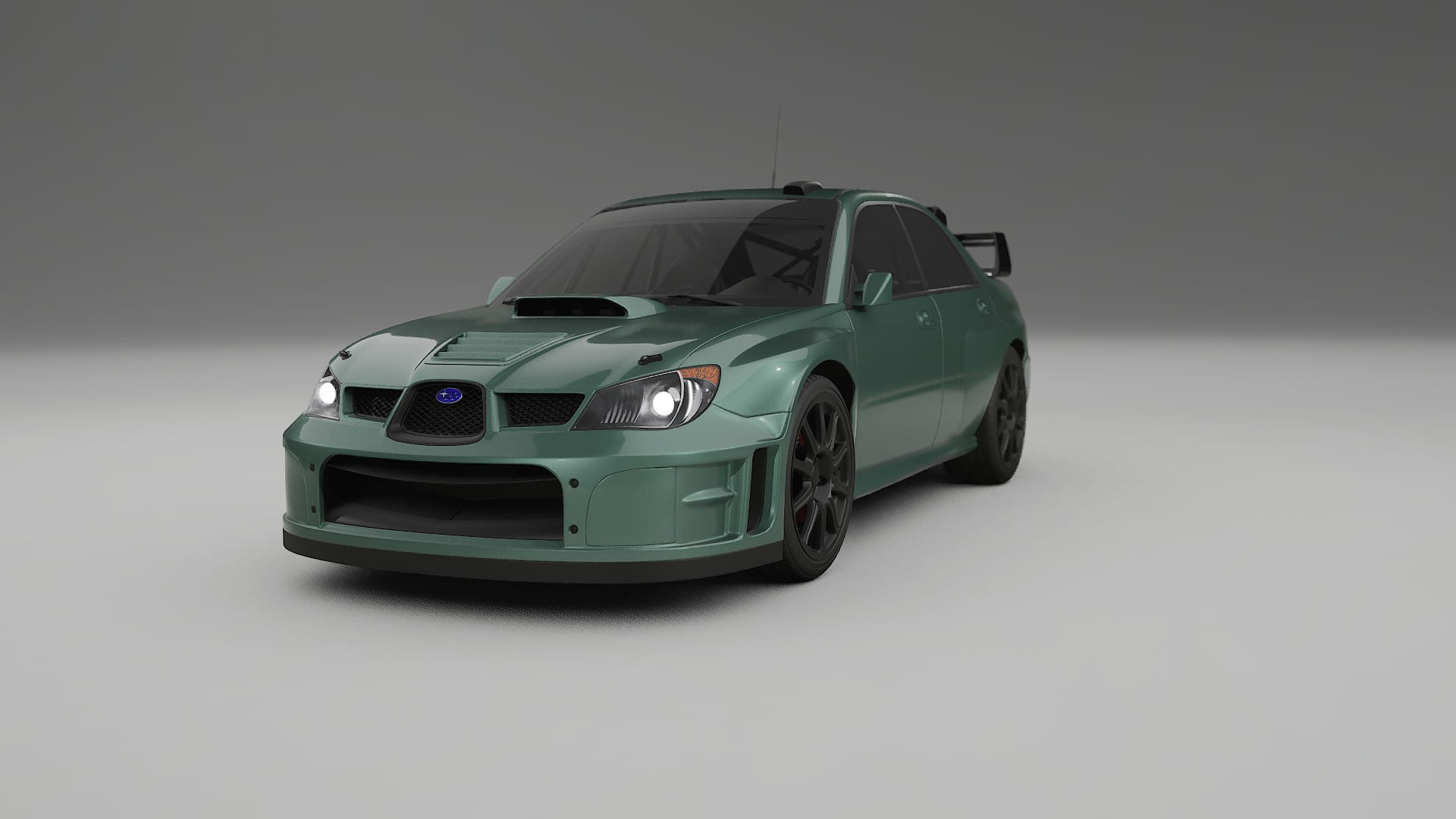Subaru Impreza WRC GD Filme de Proteção de Pintura TPU | EVERGREEN PPF de Mudança de Cor – Kit Completo Pré-Cortado