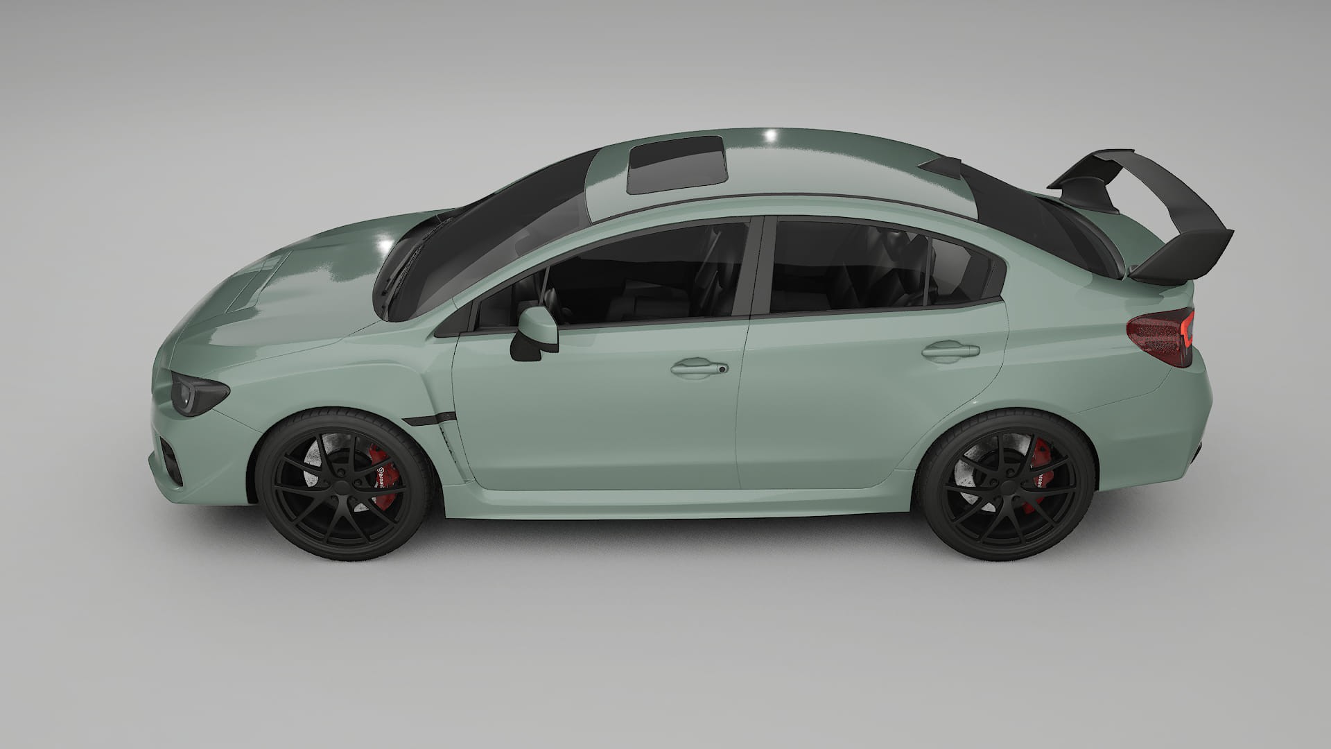 Subaru Impreza WRX Sti VA prefacelift pre LCI Filme de Proteção de Pintura TPU | CINDER PPF de Mudança de Cor – Kit Complet