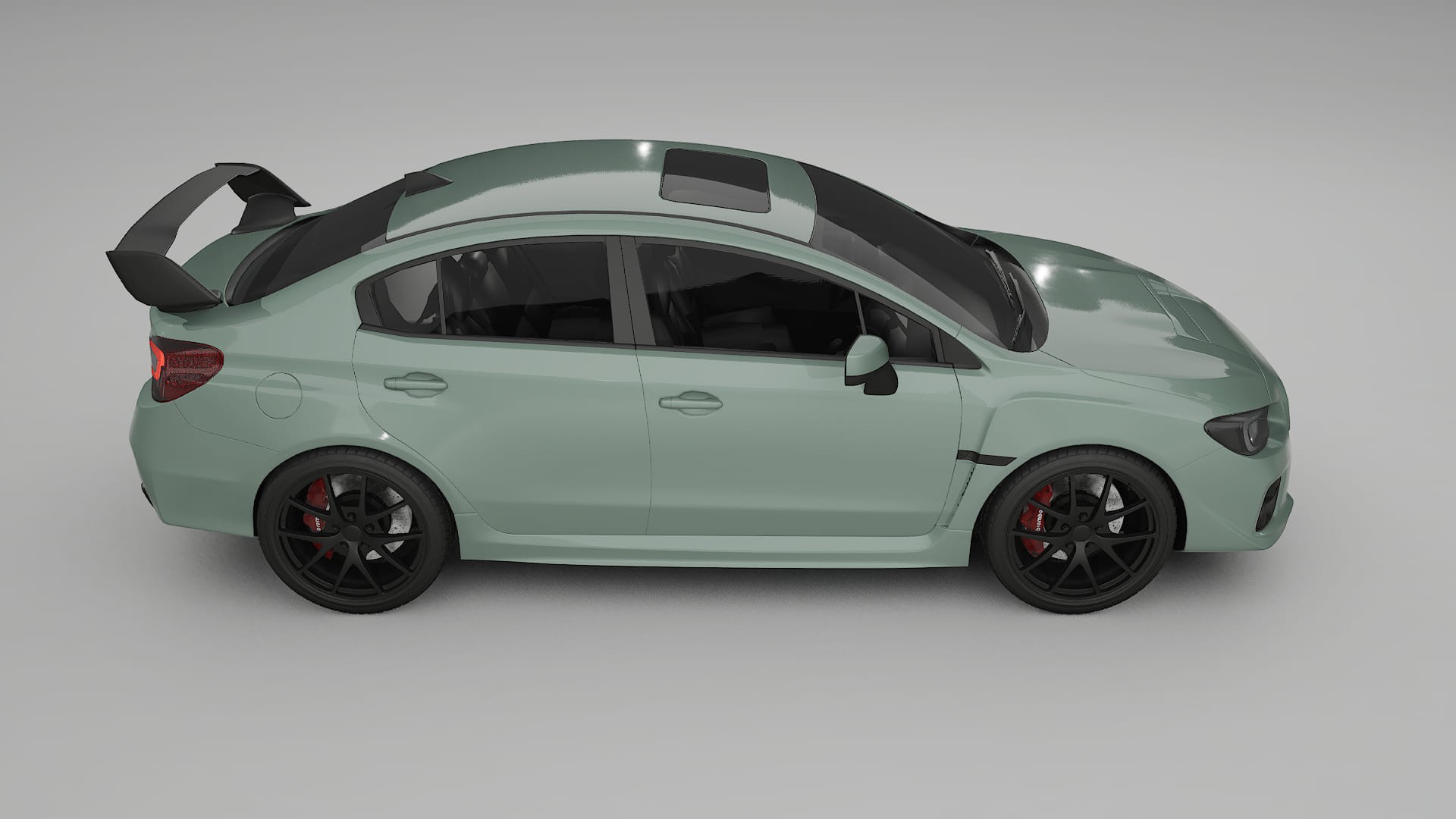 Subaru Impreza WRX Sti VA prefacelift pre LCI Filme de Proteção de Pintura TPU | CINDER PPF de Mudança de Cor – Kit Complet