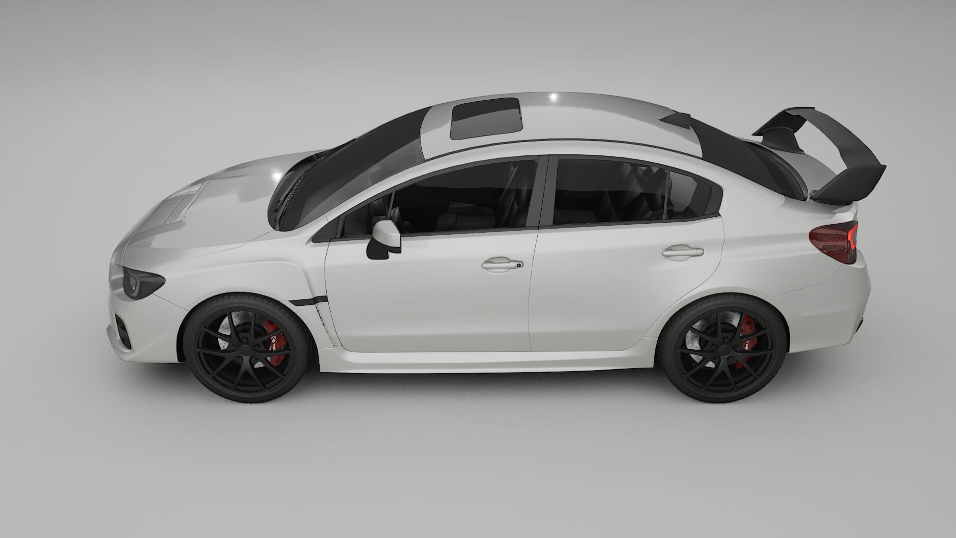 Subaru Impreza WRX Sti VA prefacelift pre LCI Filme de Proteção de Pintura TPU | PEARL PPF de Mudança de Cor – Kit Completo