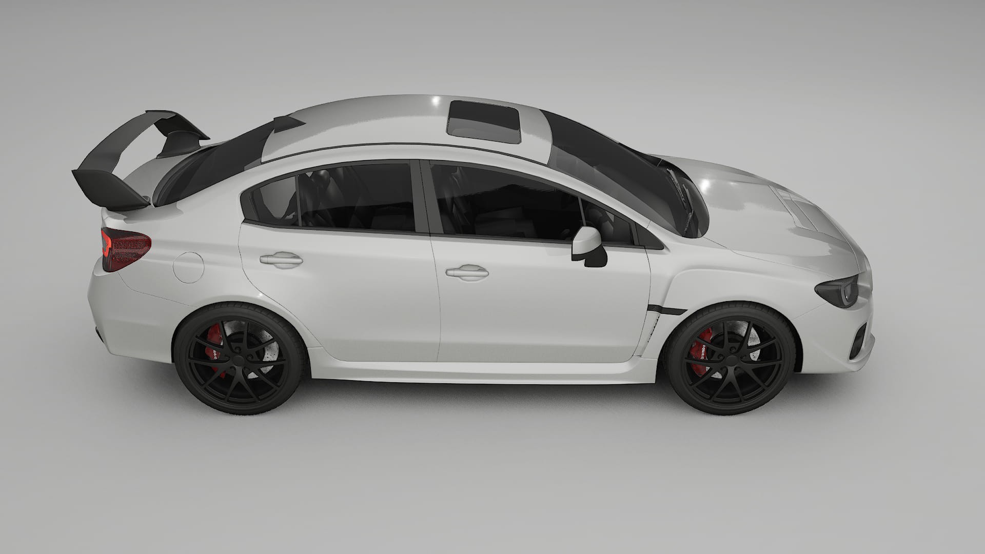 Subaru Impreza WRX Sti VA prefacelift pre LCI Filme de Proteção de Pintura TPU | PEARL PPF de Mudança de Cor – Kit Completo