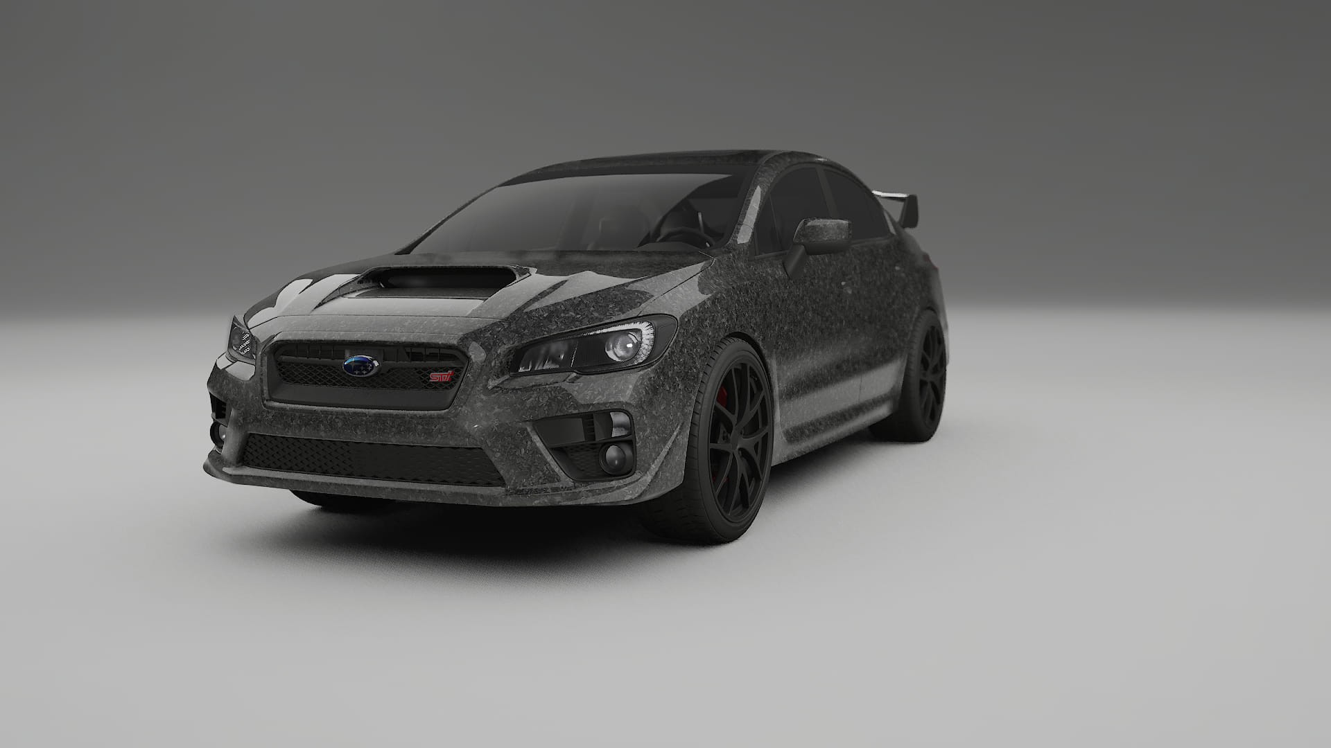 Subaru Impreza WRX Sti VA prefacelift pre LCI Filme de Proteção de Pintura TPU | FORGED S PPF de Mudança de Cor – Kit Compl 2