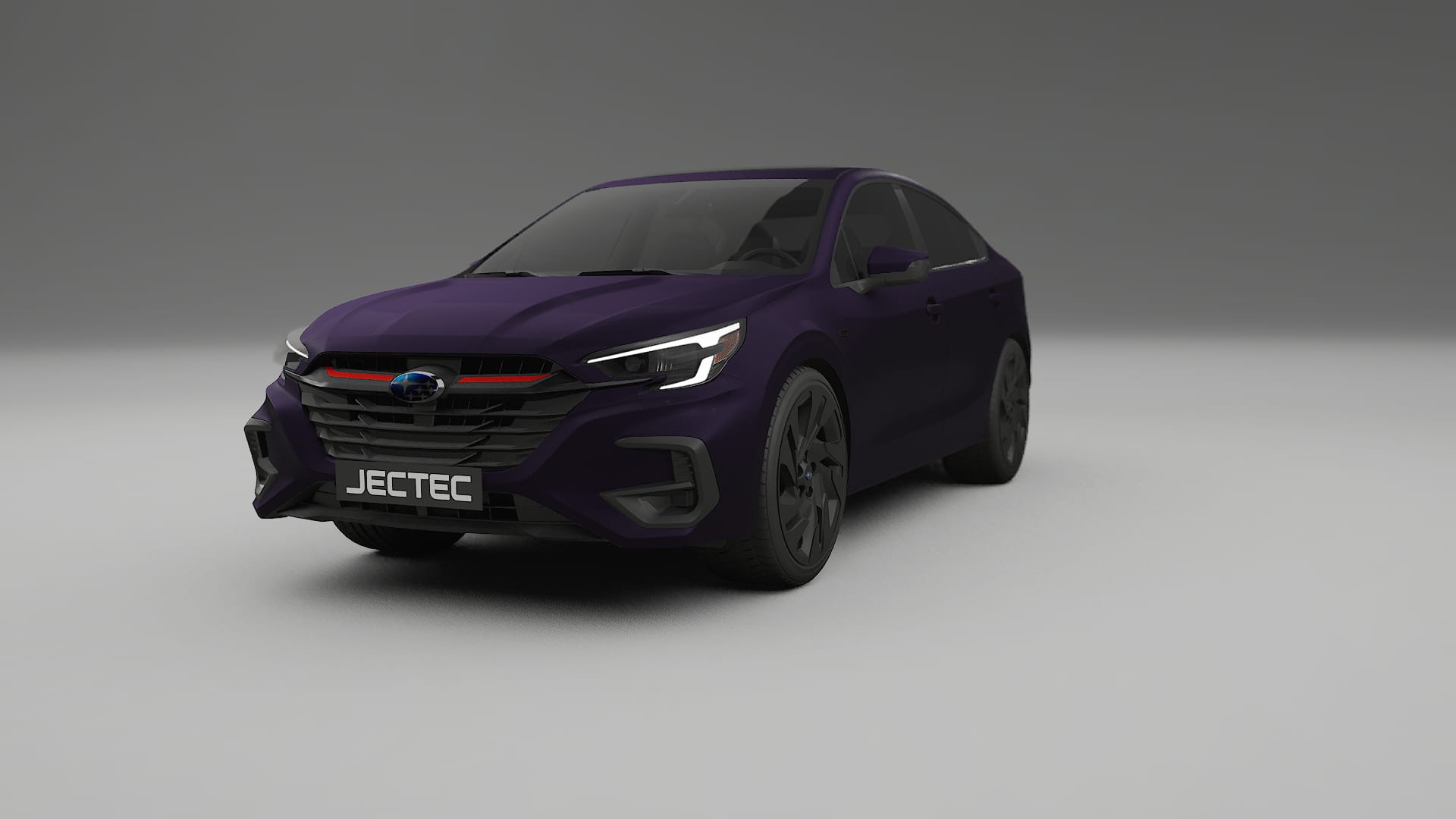 Subaru Legacy BW Filme de Proteção de Pintura TPU | VIOLET PPF de Mudança de Cor – Kit Completo Pré-Cortado