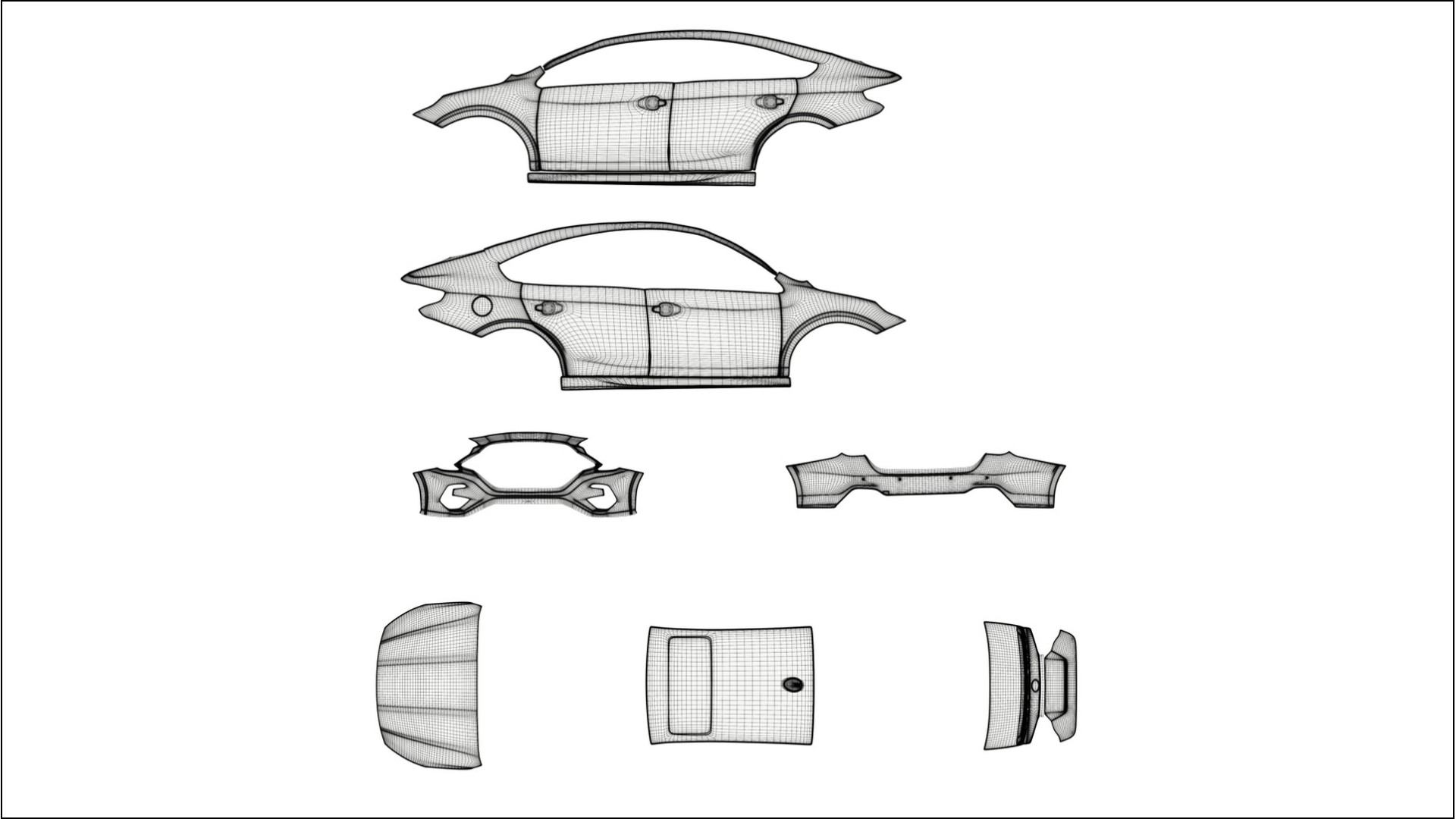 Subaru Legacy BW Filme de Proteção de Pintura TPU | EVERGREEN PPF de Mudança de Cor – Kit Completo Pré-Cortado 2