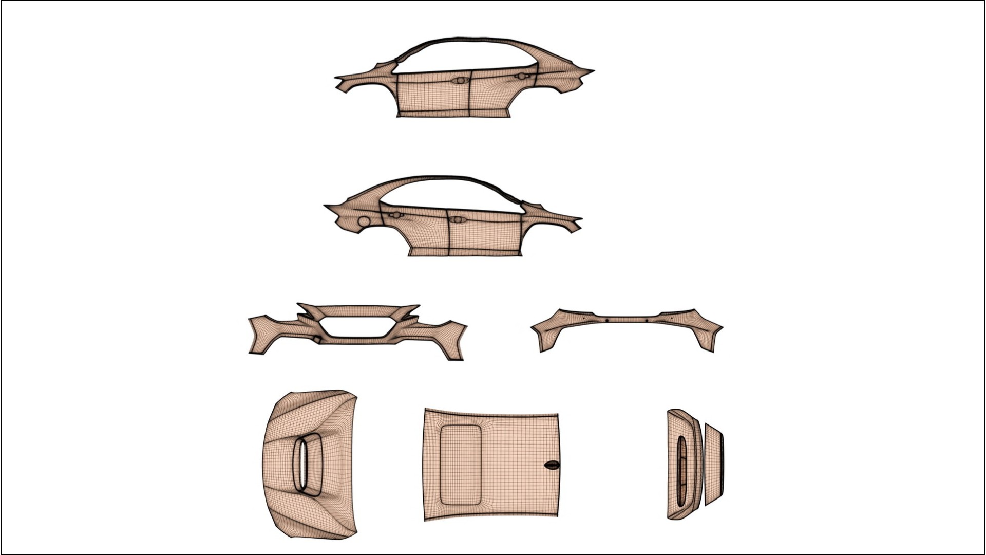 Subaru WRX VB Filme de Proteção de Pintura TPU | SLATE PPF de Mudança de Cor – Kit Completo Pré-Cortado 2