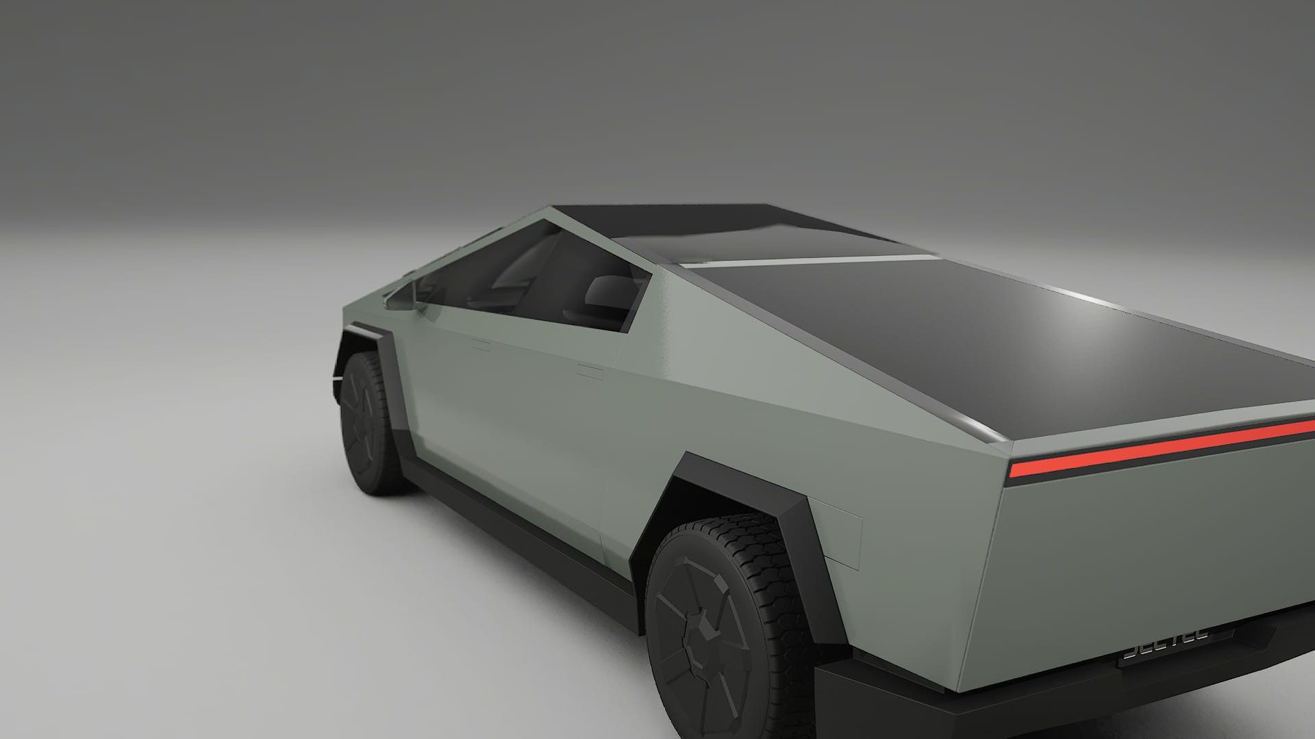 Tesla Cybertruck Filme de Proteção de Pintura TPU | SLATE PPF de Mudança de Cor – Kit Completo Pré-Cortado
