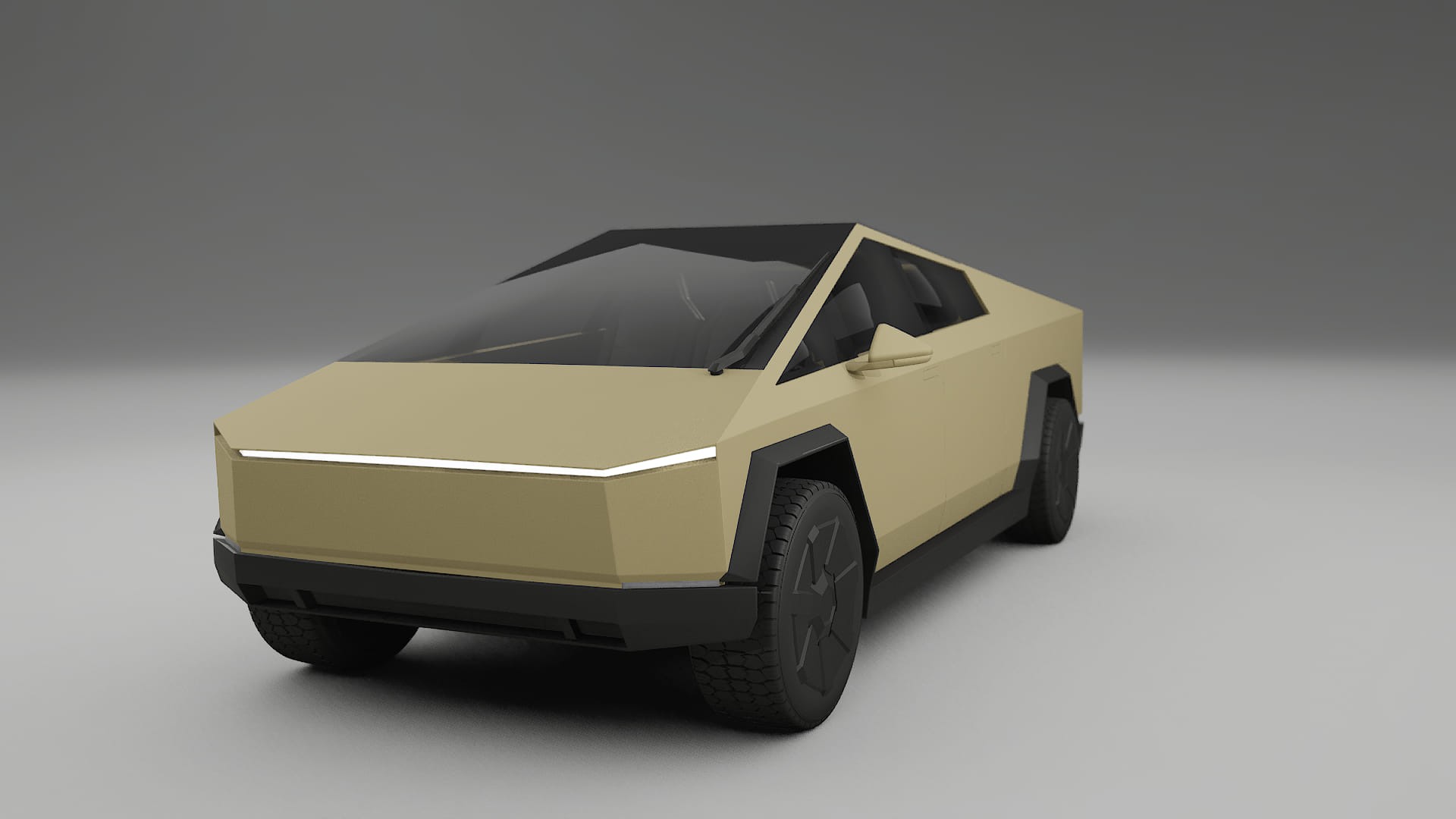 Tesla Cybertruck Filme de Proteção de Pintura TPU | SAND PPF de Mudança de Cor – Kit Completo Pré-Cortado