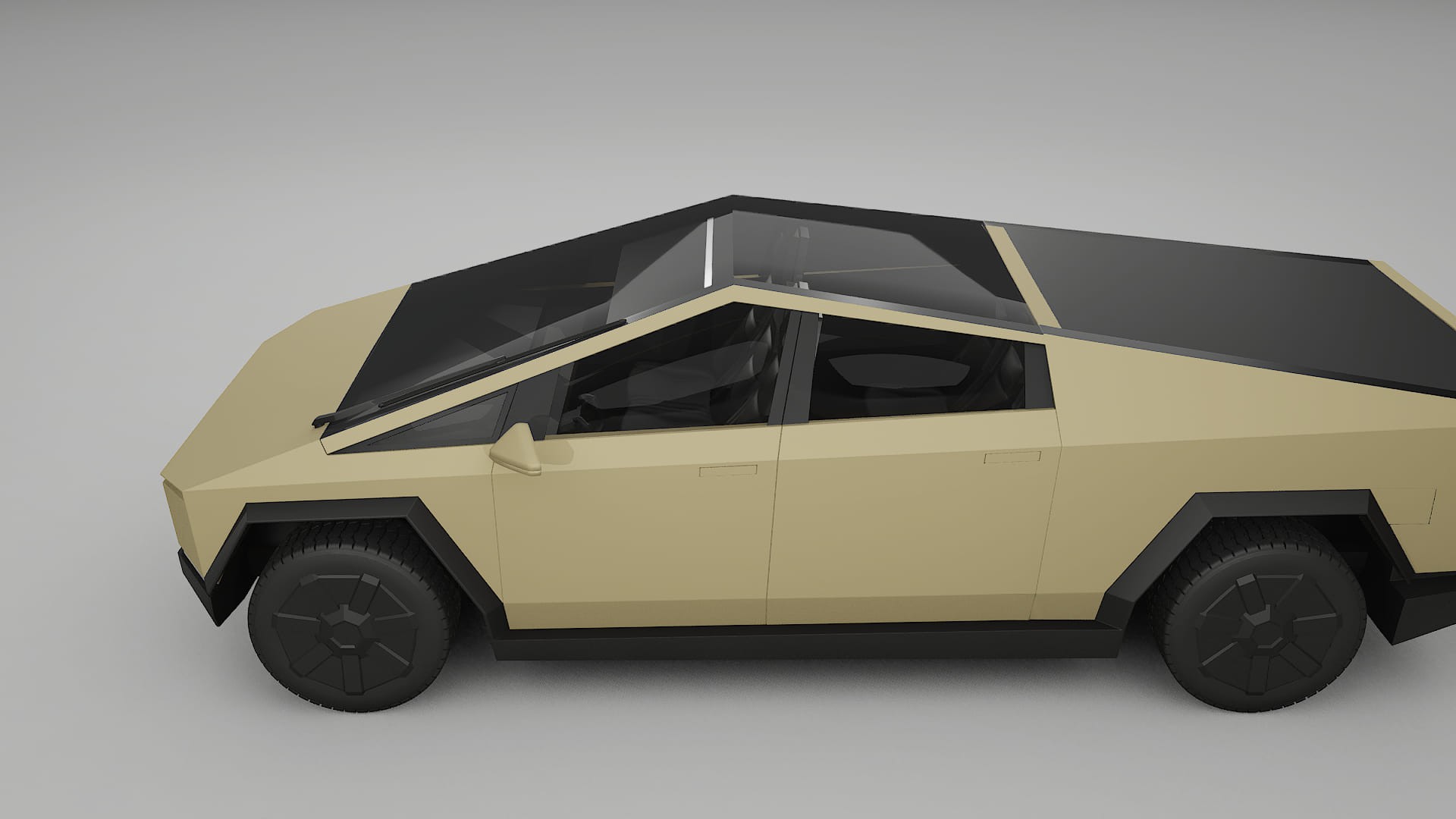 Tesla Cybertruck Filme de Proteção de Pintura TPU | SAND PPF de Mudança de Cor – Kit Completo Pré-Cortado