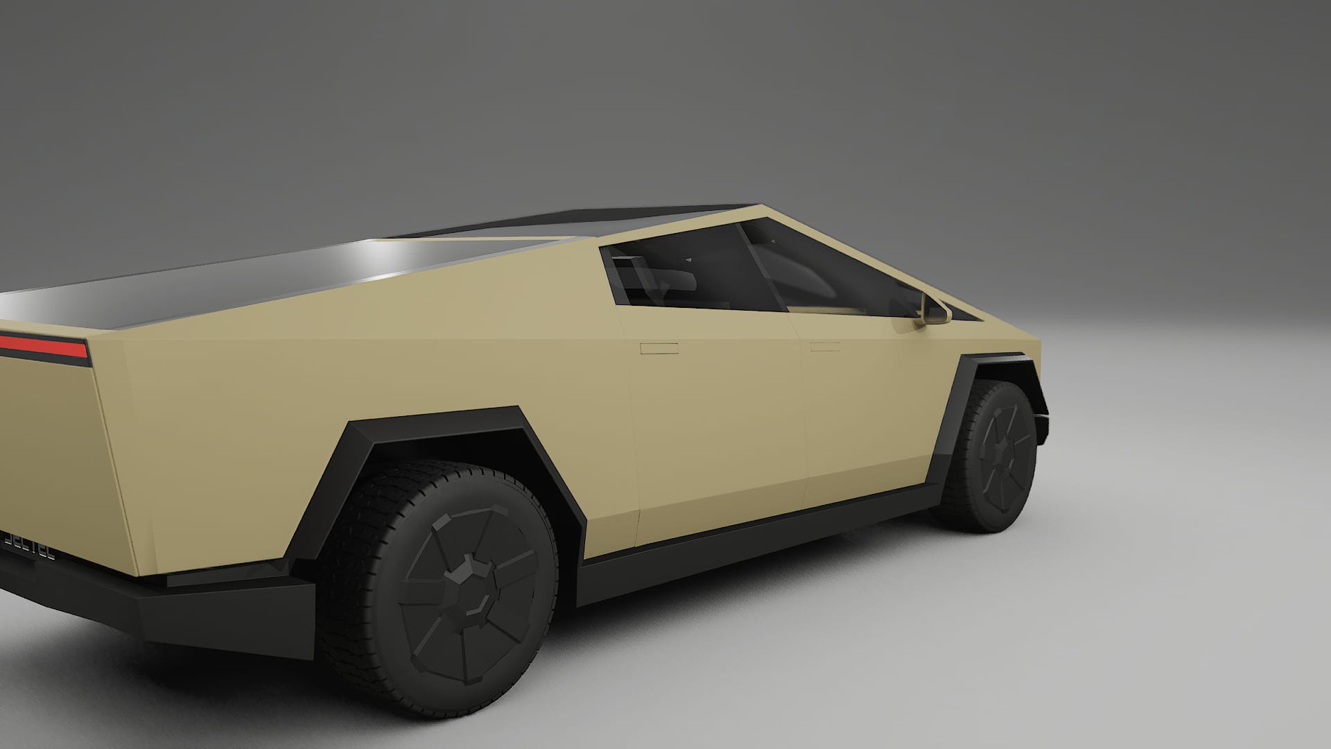 Tesla Cybertruck Filme de Proteção de Pintura TPU | SAND PPF de Mudança de Cor – Kit Completo Pré-Cortado