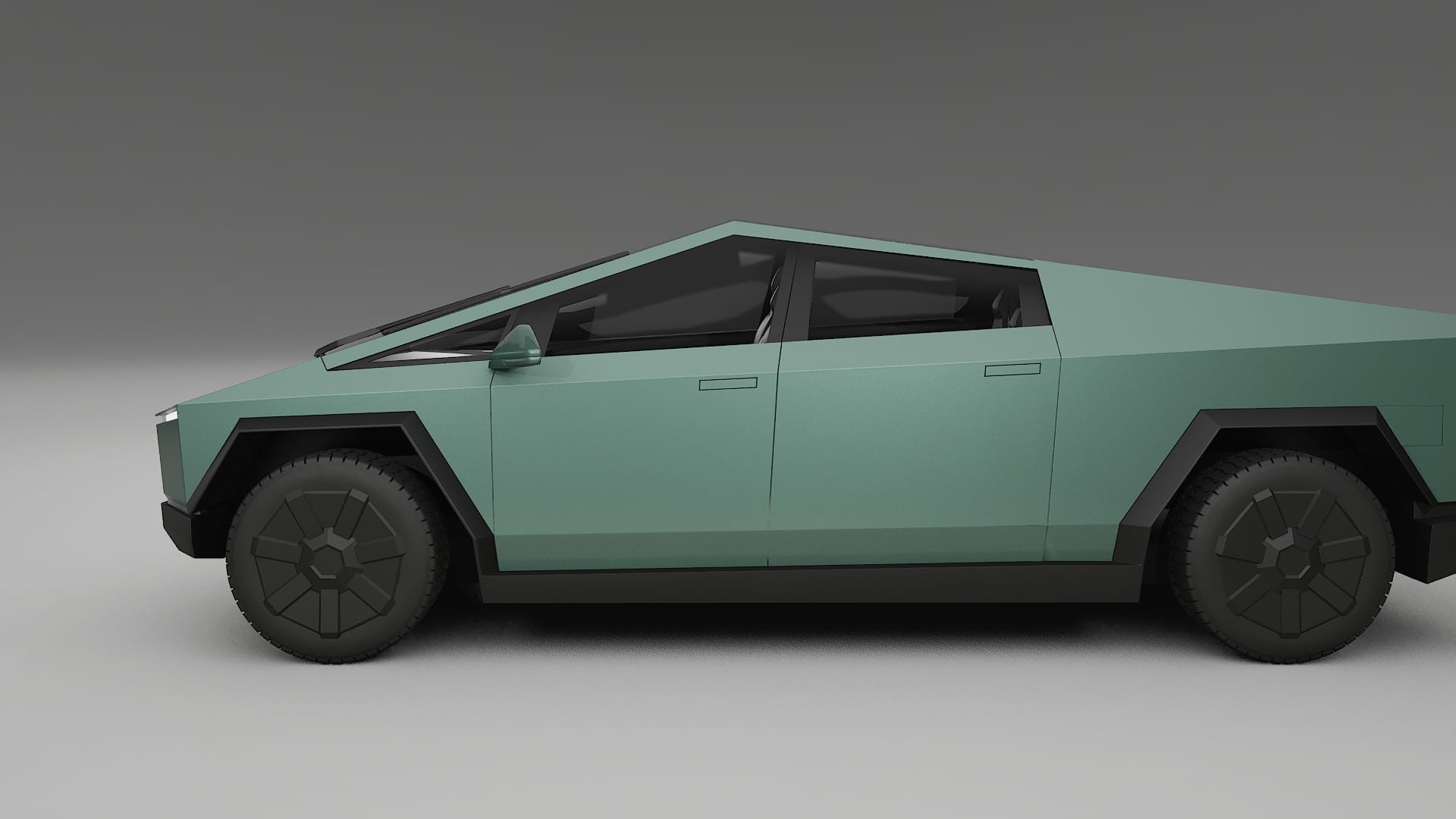 Tesla Cybertruck Filme de Proteção de Pintura TPU | EVERGREEN PPF de Mudança de Cor – Kit Completo Pré-Cortado