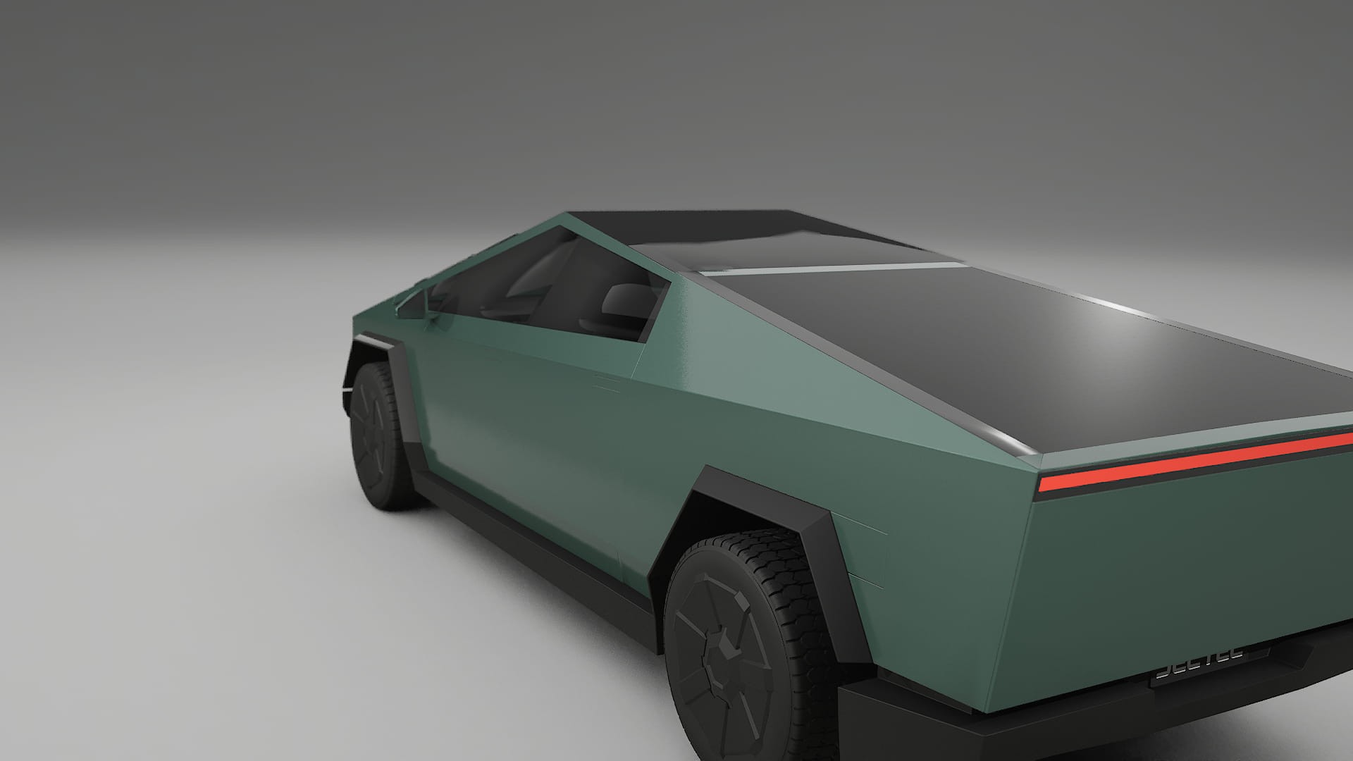 Tesla Cybertruck Filme de Proteção de Pintura TPU | EVERGREEN PPF de Mudança de Cor – Kit Completo Pré-Cortado