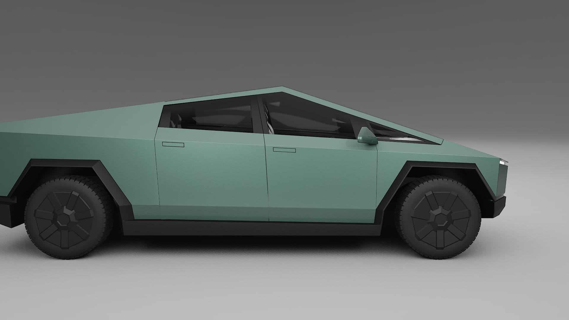 Tesla Cybertruck Filme de Proteção de Pintura TPU | EVERGREEN PPF de Mudança de Cor – Kit Completo Pré-Cortado