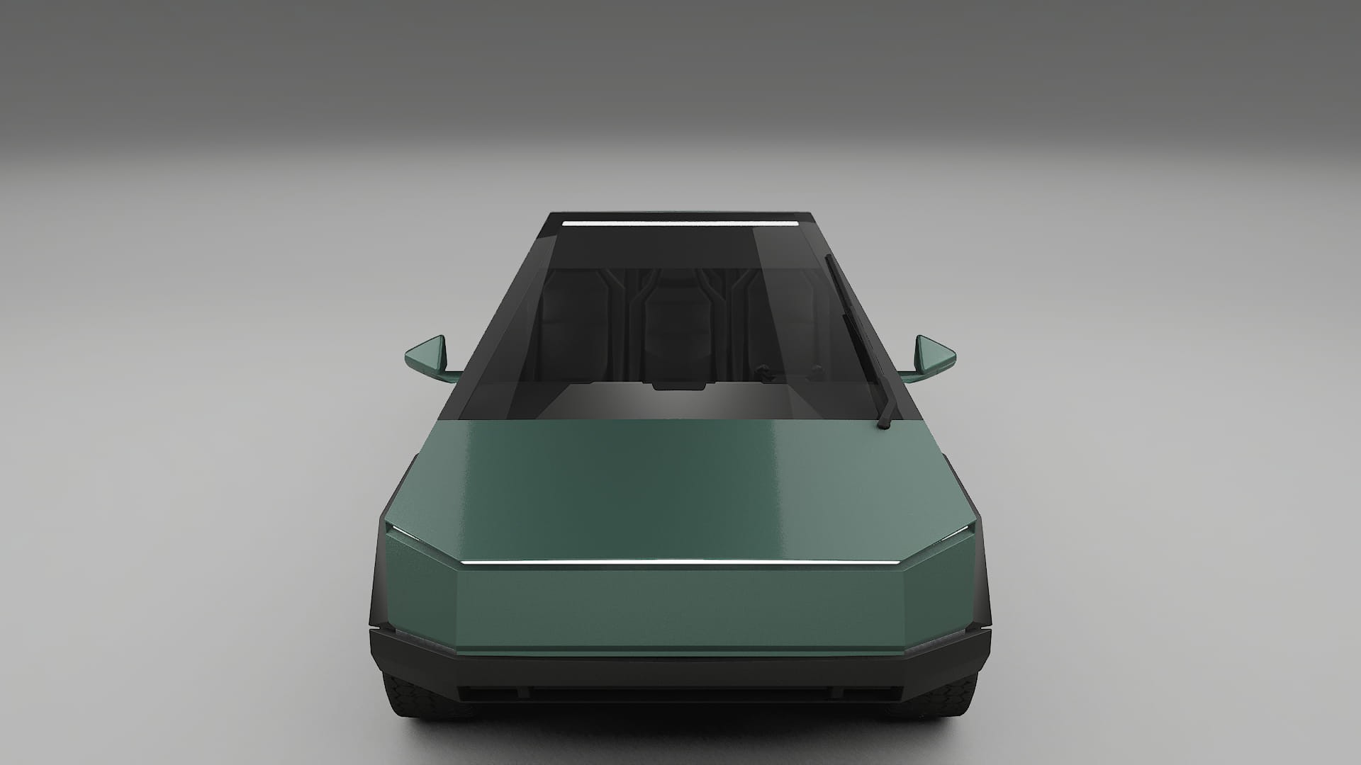 Tesla Cybertruck Filme de Proteção de Pintura TPU | EVERGREEN PPF de Mudança de Cor – Kit Completo Pré-Cortado