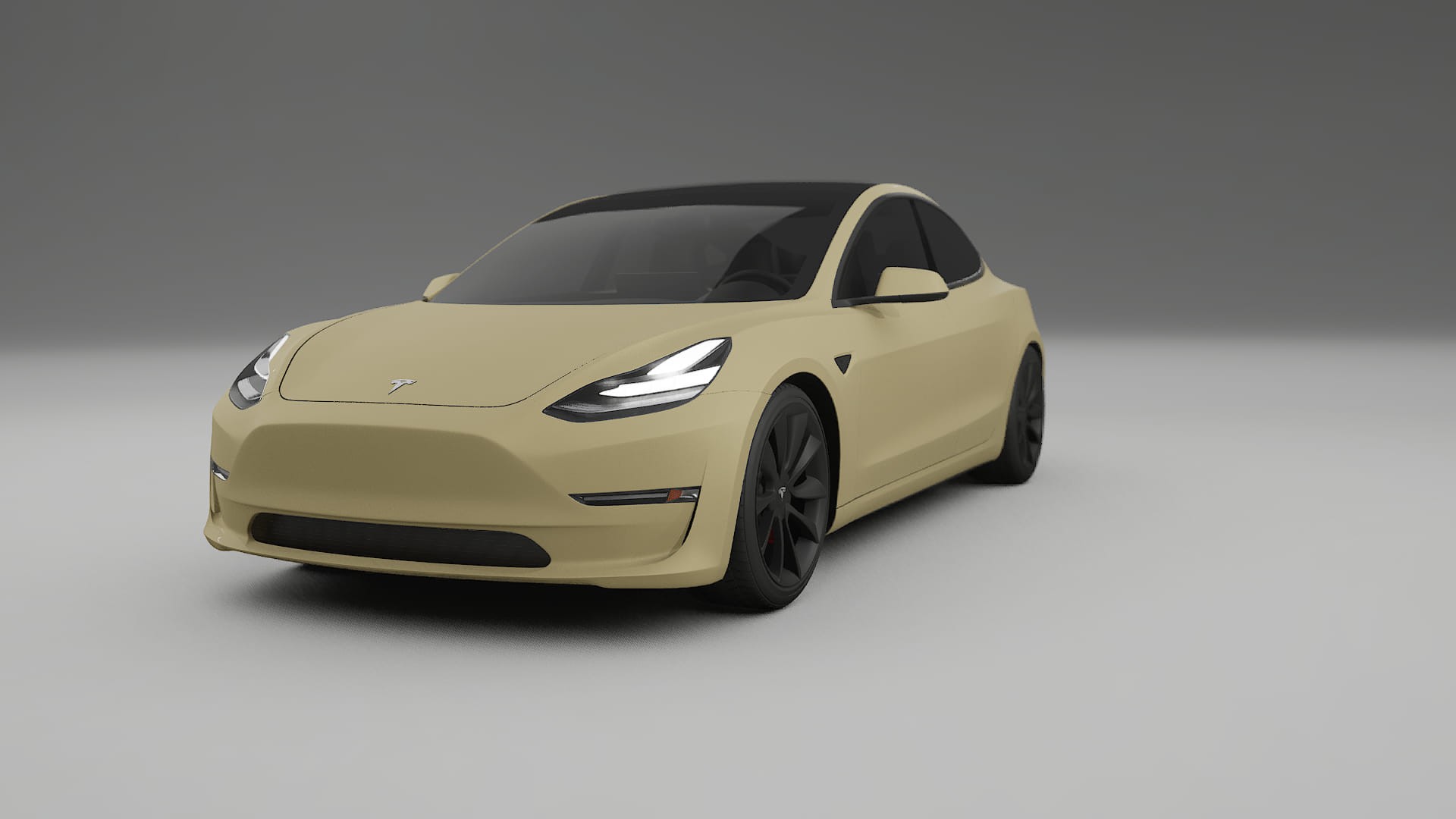 Tesla Model3 Filme de Proteção de Pintura TPU | SAND PPF de Mudança de Cor – Kit Completo Pré-Cortado
