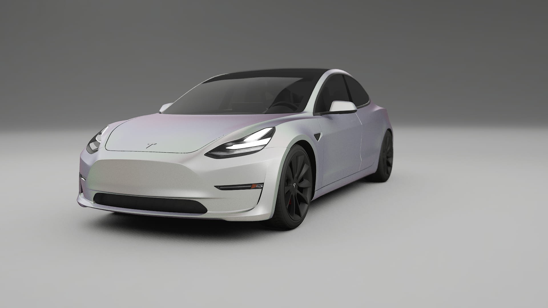Tesla Model3 Filme de Proteção de Pintura TPU | NEBULA PPF de Mudança de Cor – Kit Completo Pré-Cortado