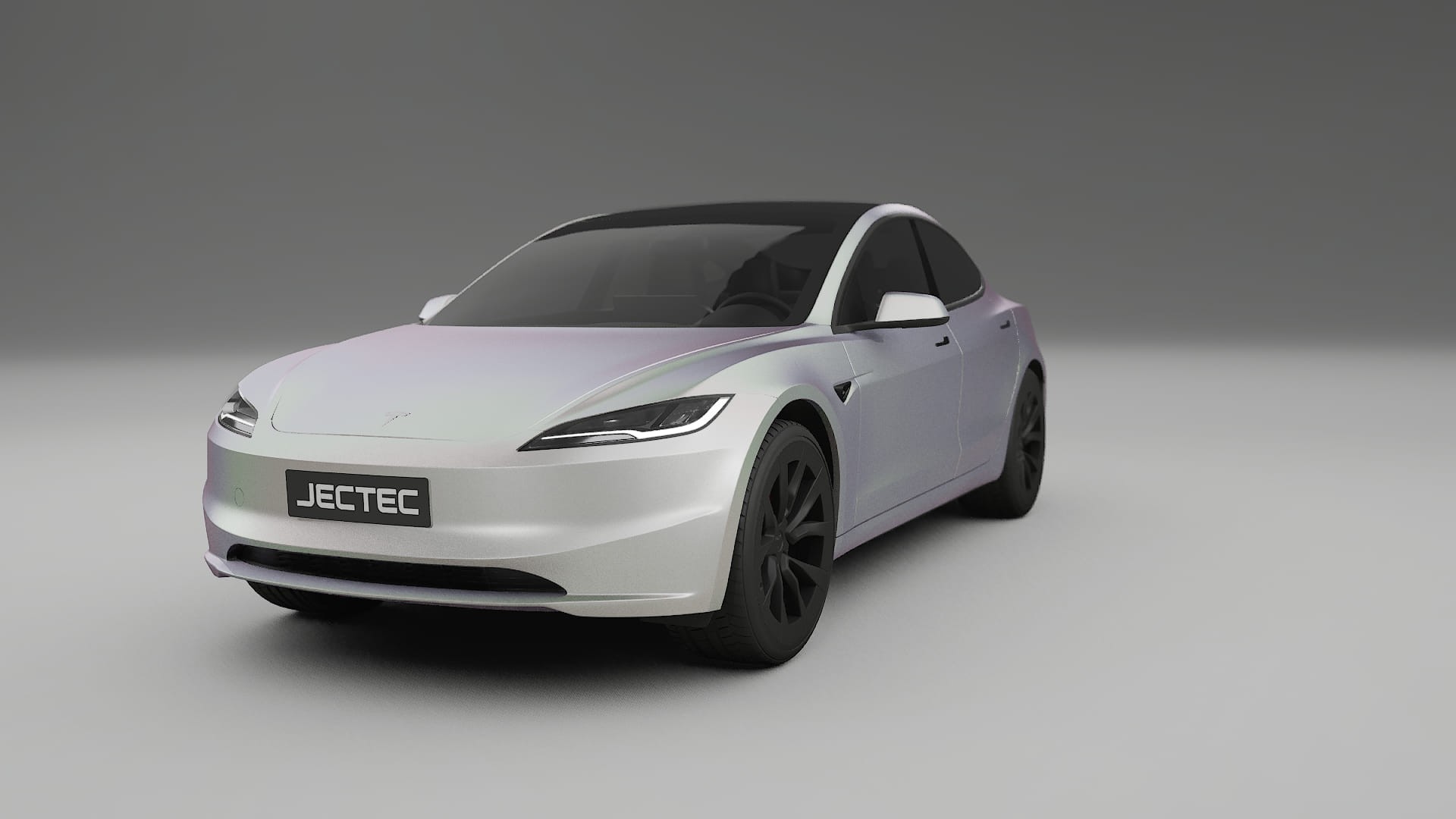 Tesla Model3 Highland Filme de Proteção de Pintura TPU | NEBULA PPF de Mudança de Cor – Kit Completo Pré-Cortado