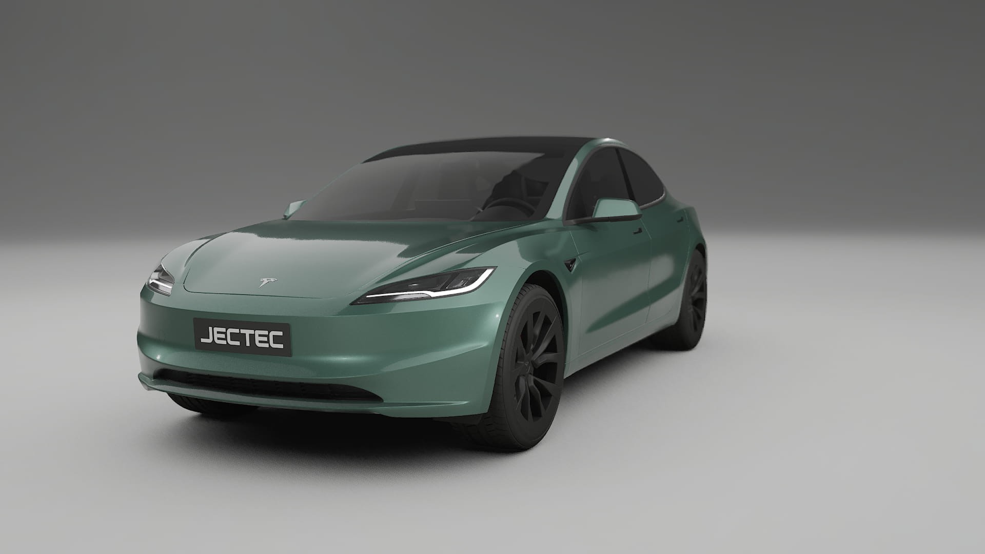 Tesla Model3 Highland Filme de Proteção de Pintura TPU | EVERGREEN PPF de Mudança de Cor – Kit Completo Pré-Cortado