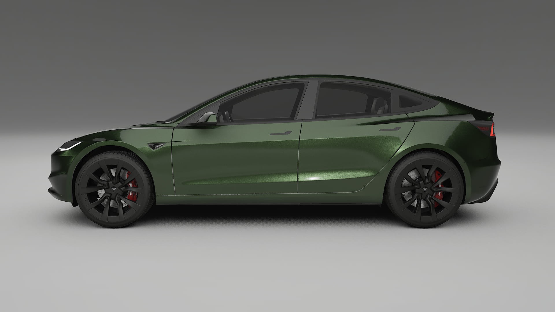 Tesla Model3 Highland Filme de Proteção de Pintura TPU | LAGOON PPF de Mudança de Cor – Kit Completo Pré-Cortado