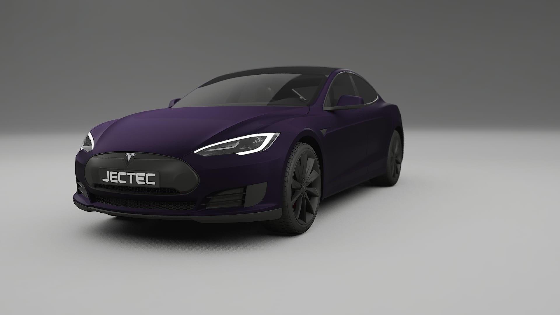 Tesla Model S Filme de Proteção de Pintura TPU | VIOLET PPF de Mudança de Cor – Kit Completo Pré-Cortado