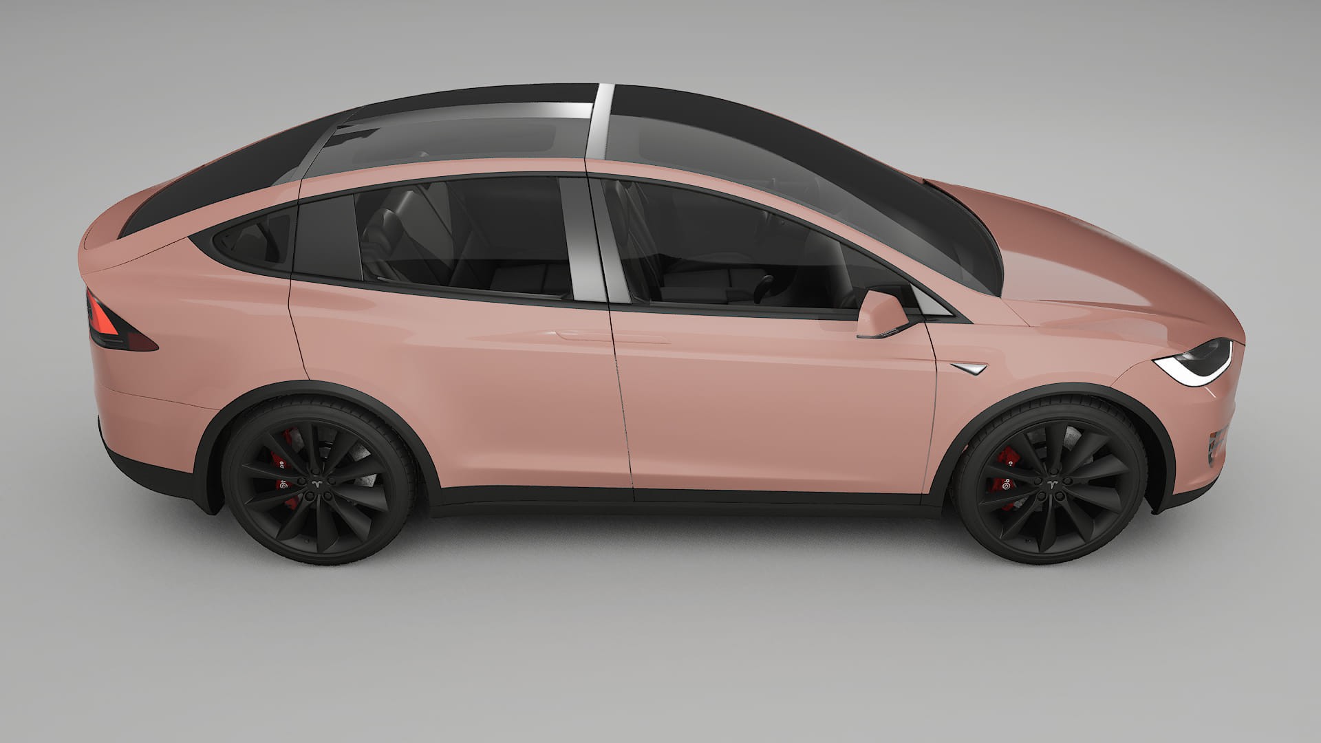 Tesla Model X Filme de Proteção de Pintura TPU | BLUSH PPF de Mudança de Cor – Kit Completo Pré-Cortado