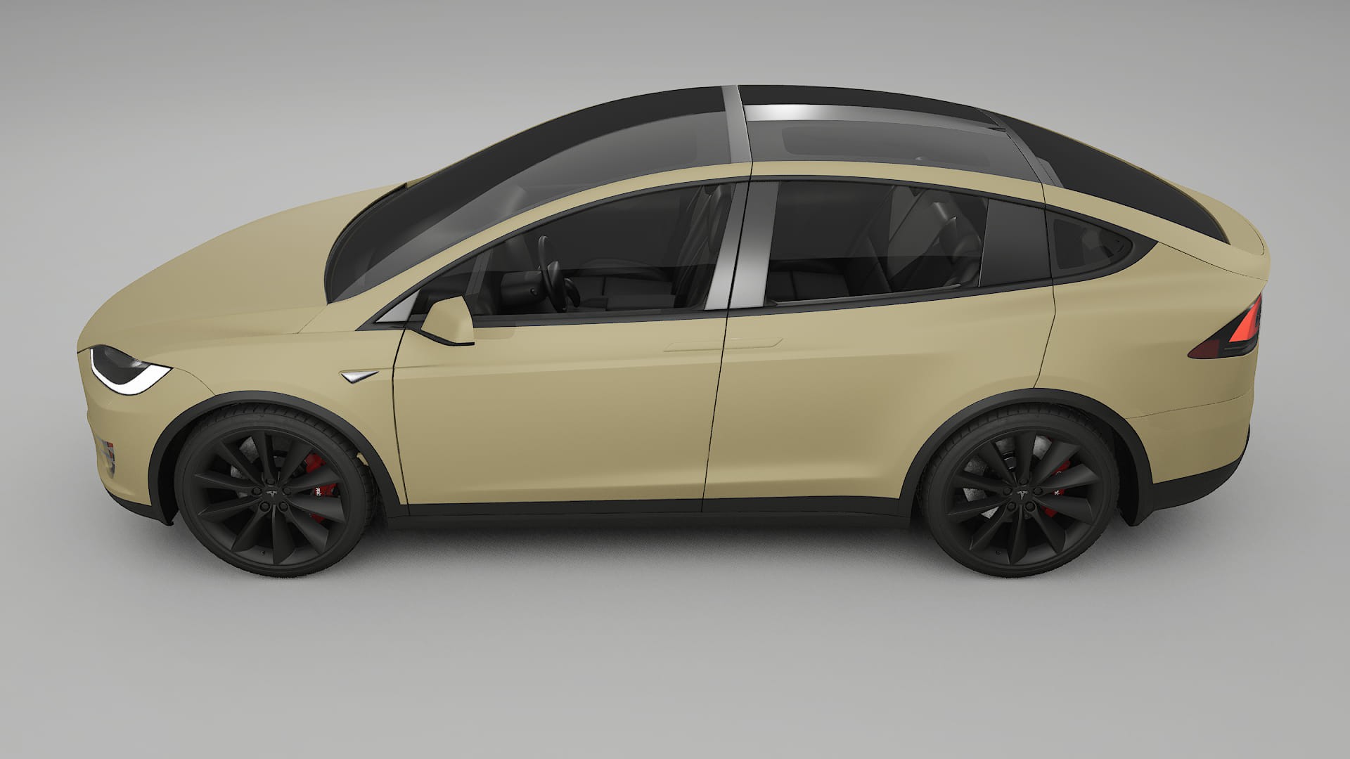 Tesla Model X Filme de Proteção de Pintura TPU | SAND PPF de Mudança de Cor – Kit Completo Pré-Cortado