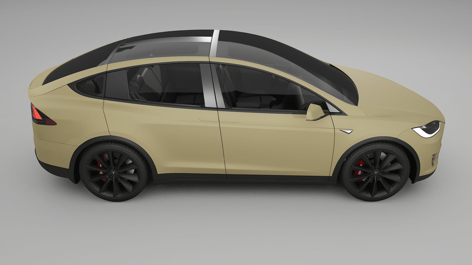 Tesla Model X Filme de Proteção de Pintura TPU | SAND PPF de Mudança de Cor – Kit Completo Pré-Cortado