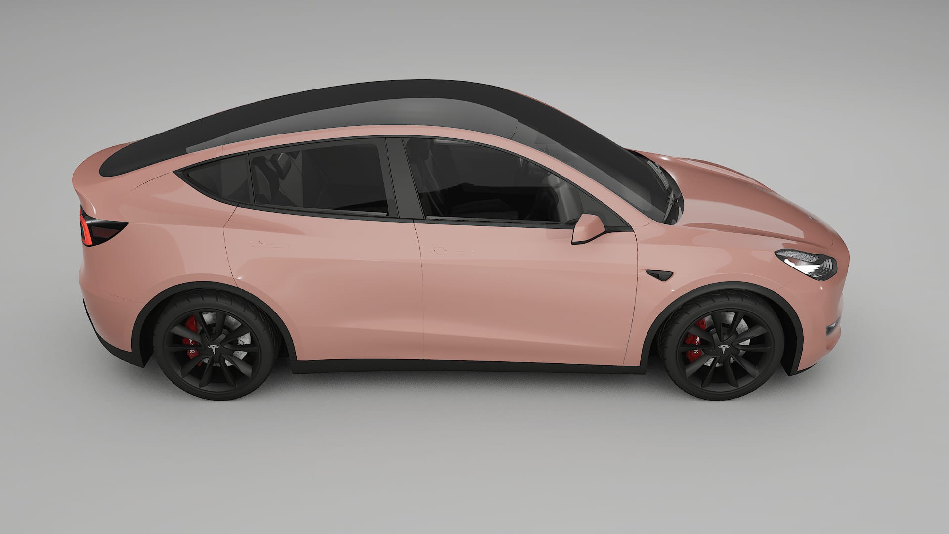 Tesla Model Y Filme de Proteção de Pintura TPU | BLUSH PPF de Mudança de Cor – Kit Completo Pré-Cortado