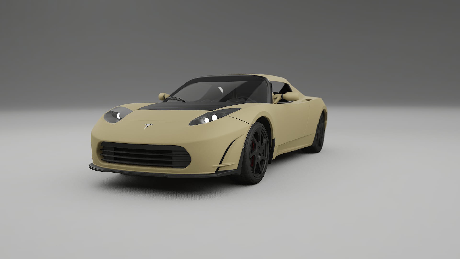 Tesla Roadster 25 Filme de Proteção de Pintura TPU | SAND PPF de Mudança de Cor – Kit Completo Pré-Cortado