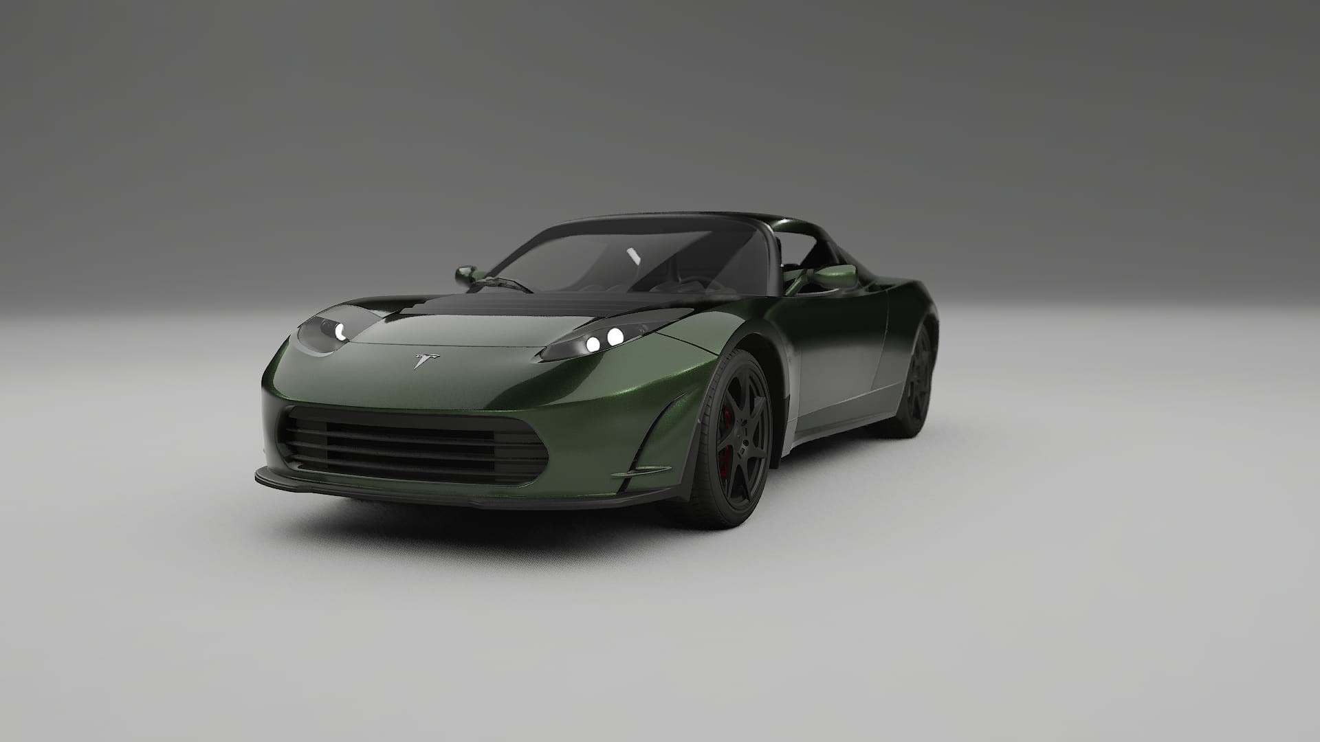 Tesla Roadster 25 Filme de Proteção de Pintura TPU | LAGOON PPF de Mudança de Cor – Kit Completo Pré-Cortado