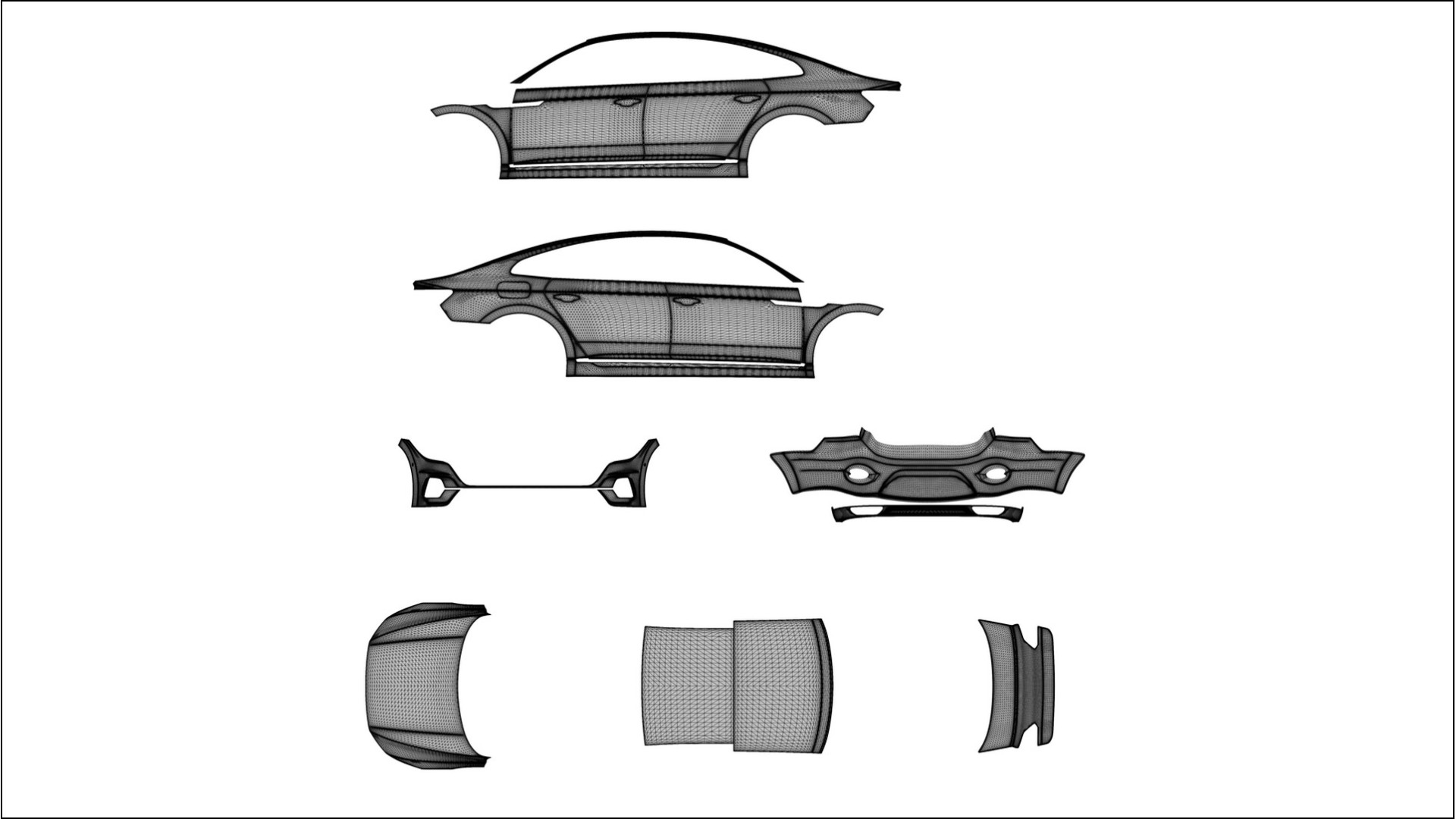 VW Arteon R 3H prefacelift pre LCI Filme de Proteção de Pintura TPU | NEBULA PPF de Mudança de Cor – Kit Completo Pré-Cort 2
