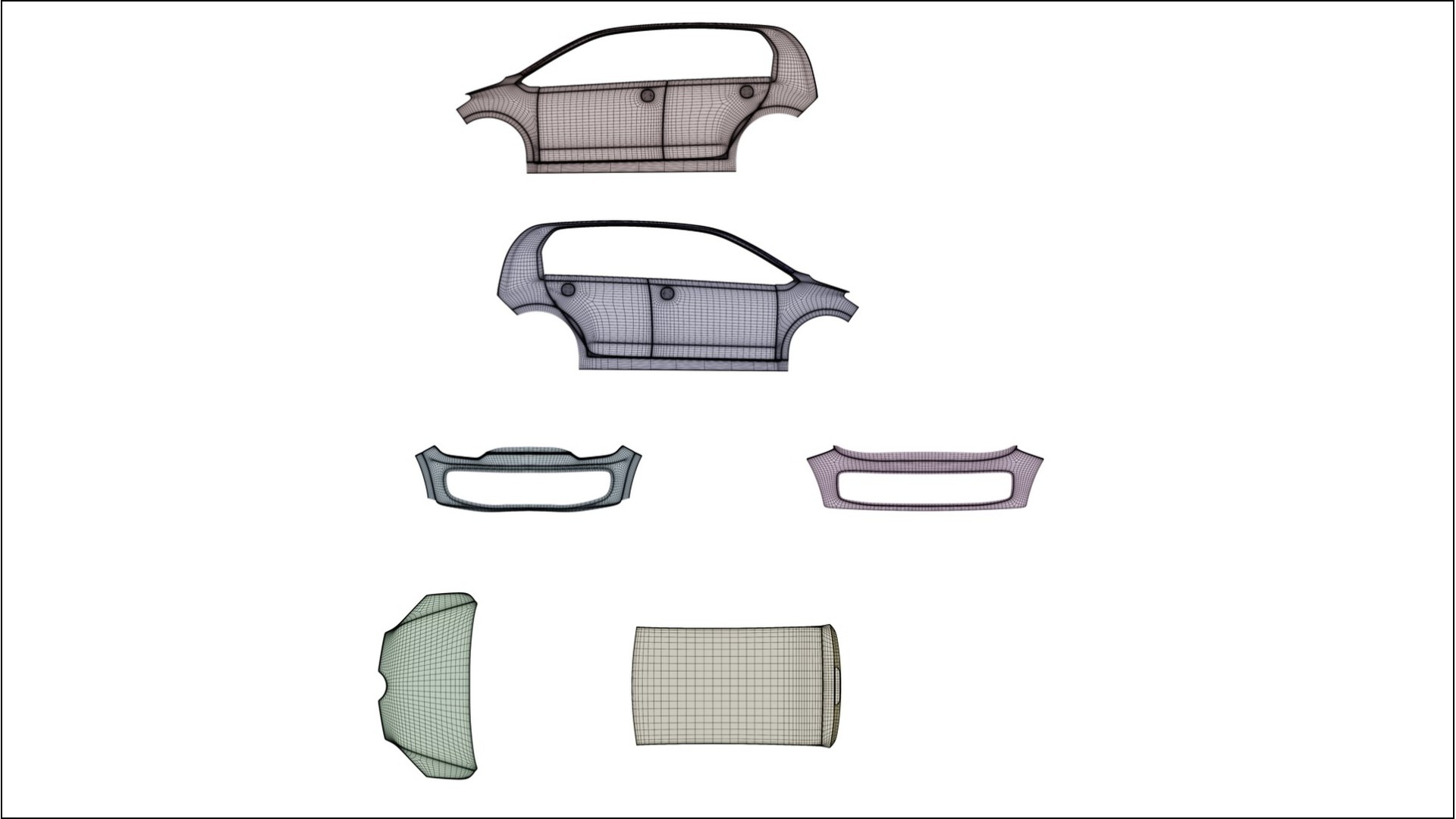 VW Cross Up Filme de Proteção de Pintura TPU | SLATE PPF de Mudança de Cor – Kit Completo Pré-Cortado 2