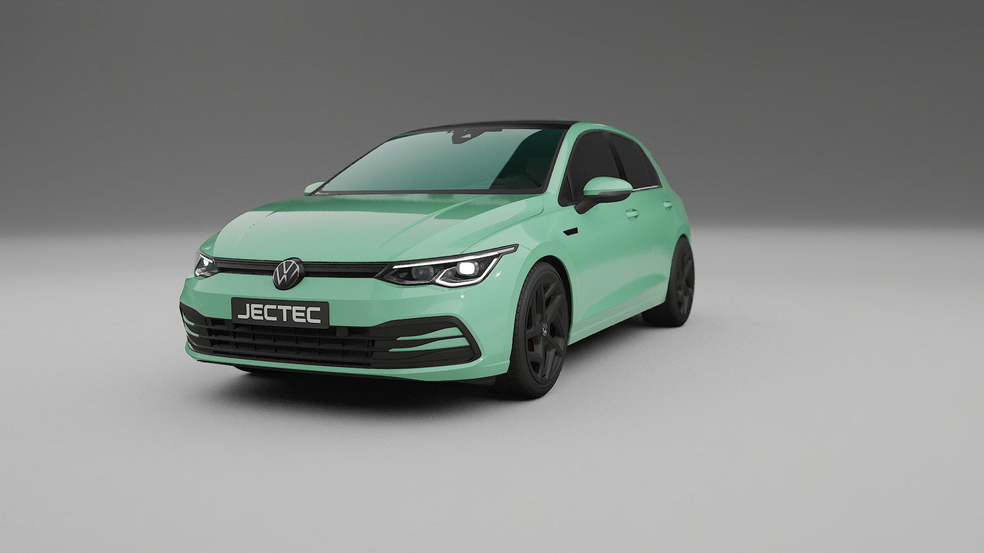 VW Golf Mk8 Filme de Proteção de Pintura TPU | DUSTY PPF de Mudança de Cor – Kit Completo Pré-Cortado