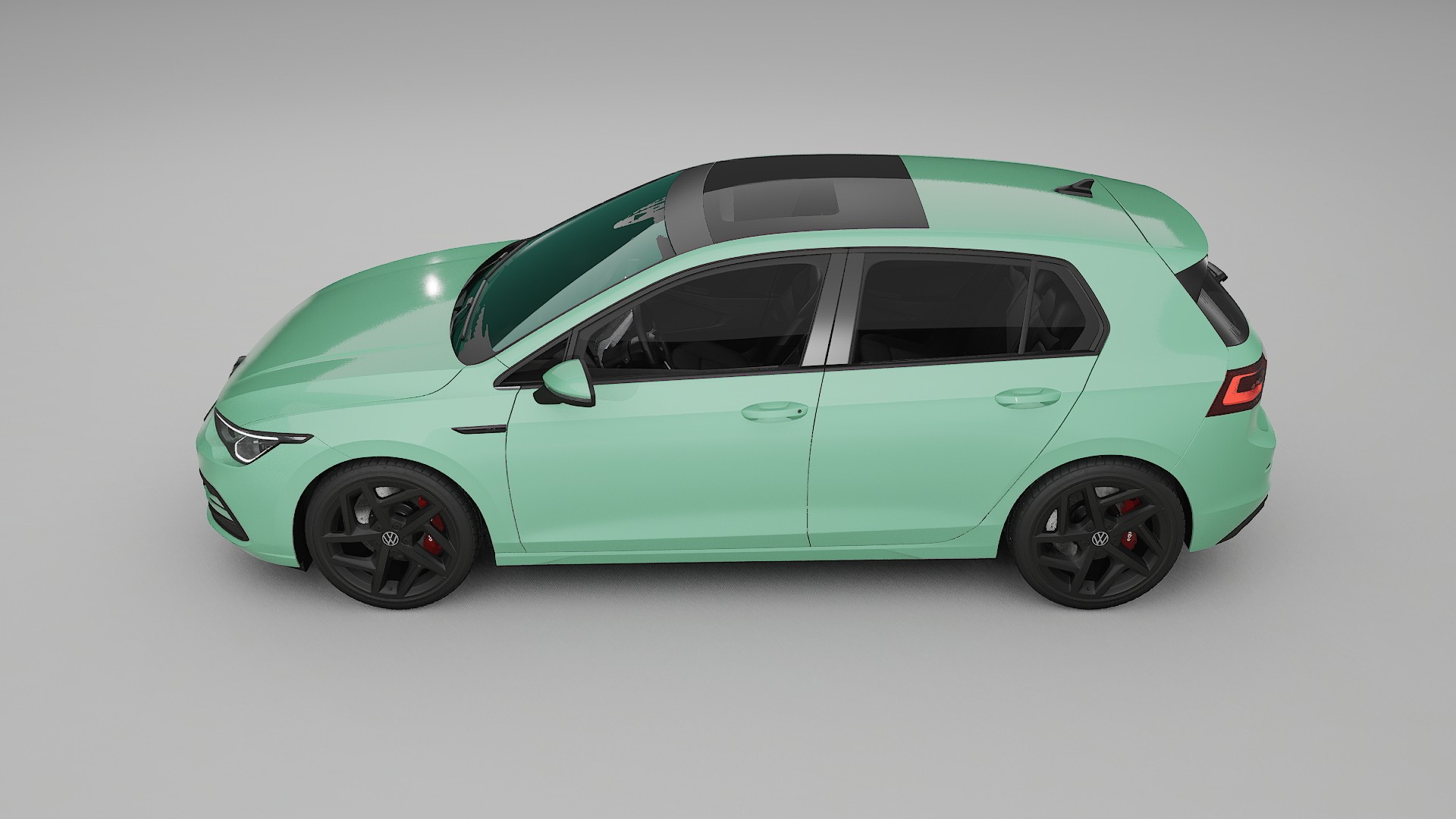 VW Golf Mk8 Filme de Proteção de Pintura TPU | DUSTY PPF de Mudança de Cor – Kit Completo Pré-Cortado