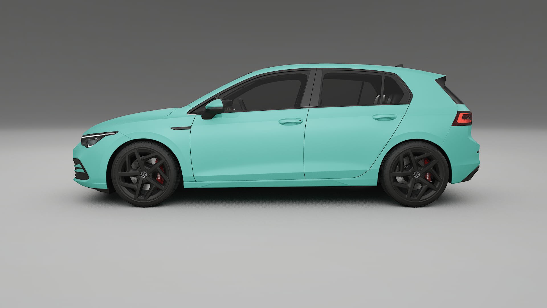 VW Golf Mk8 Filme de Proteção de Pintura TPU | FROST PPF de Mudança de Cor – Kit Completo Pré-Cortado