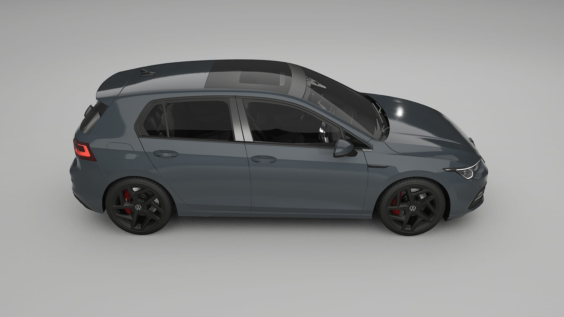 VW Golf Mk8 Filme de Proteção de Pintura TPU | GRANITE PPF de Mudança de Cor – Kit Completo Pré-Cortado