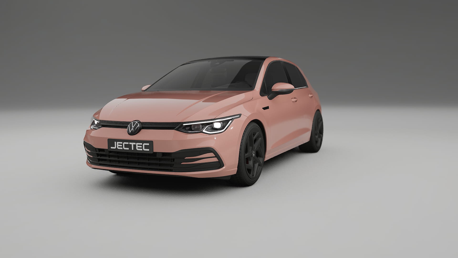 VW Golf Mk8 Filme de Proteção de Pintura TPU | BLUSH PPF de Mudança de Cor – Kit Completo Pré-Cortado