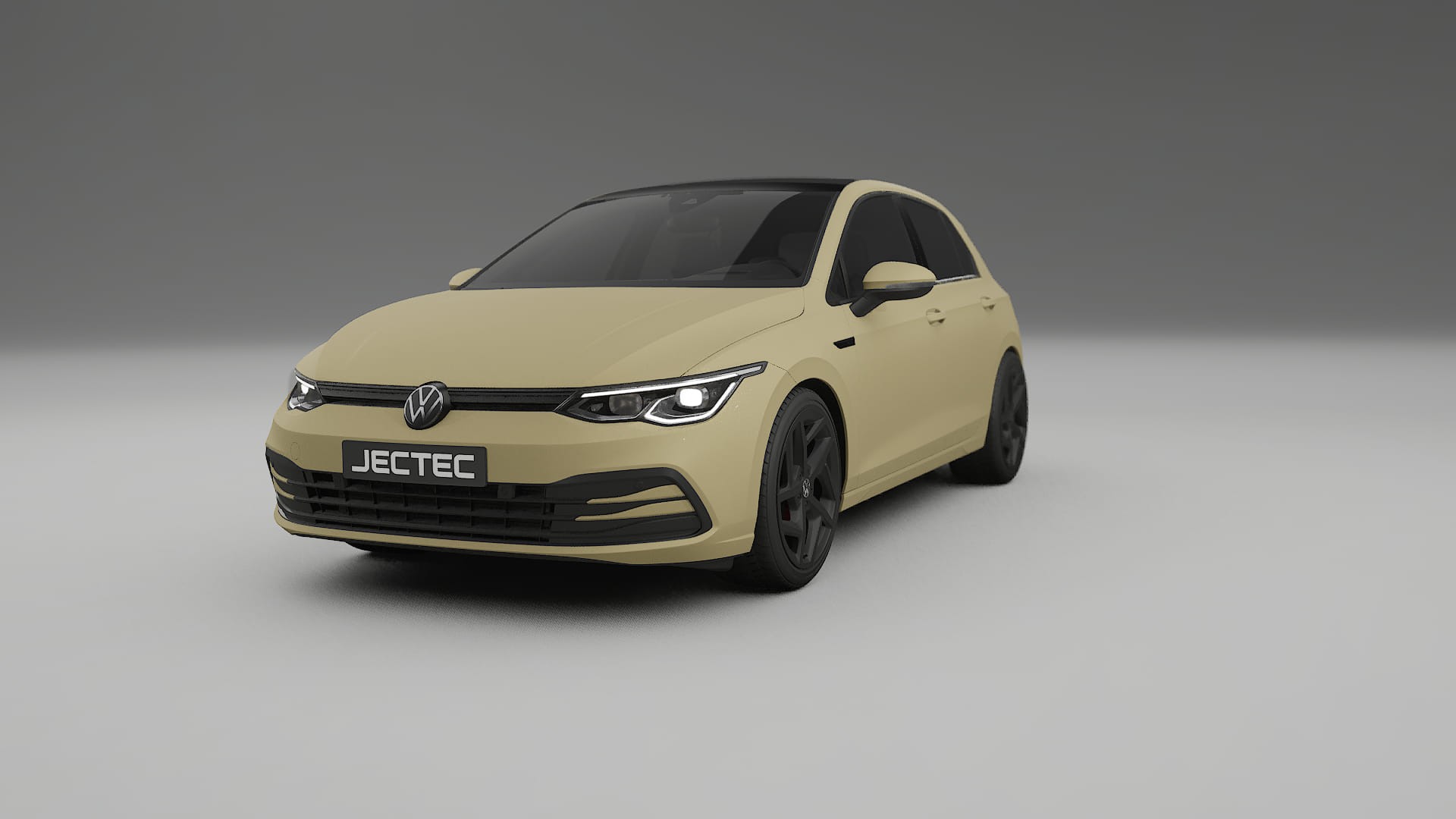VW Golf Mk8 Filme de Proteção de Pintura TPU | SAND PPF de Mudança de Cor – Kit Completo Pré-Cortado
