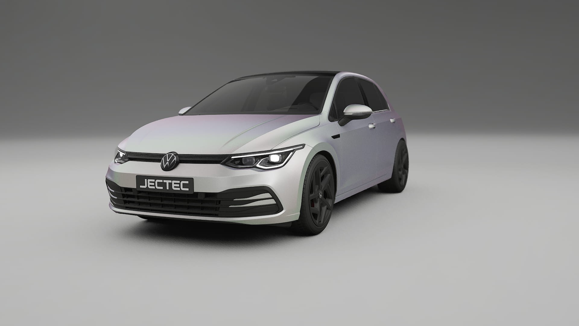VW Golf Mk8 Filme de Proteção de Pintura TPU | NEBULA PPF de Mudança de Cor – Kit Completo Pré-Cortado
