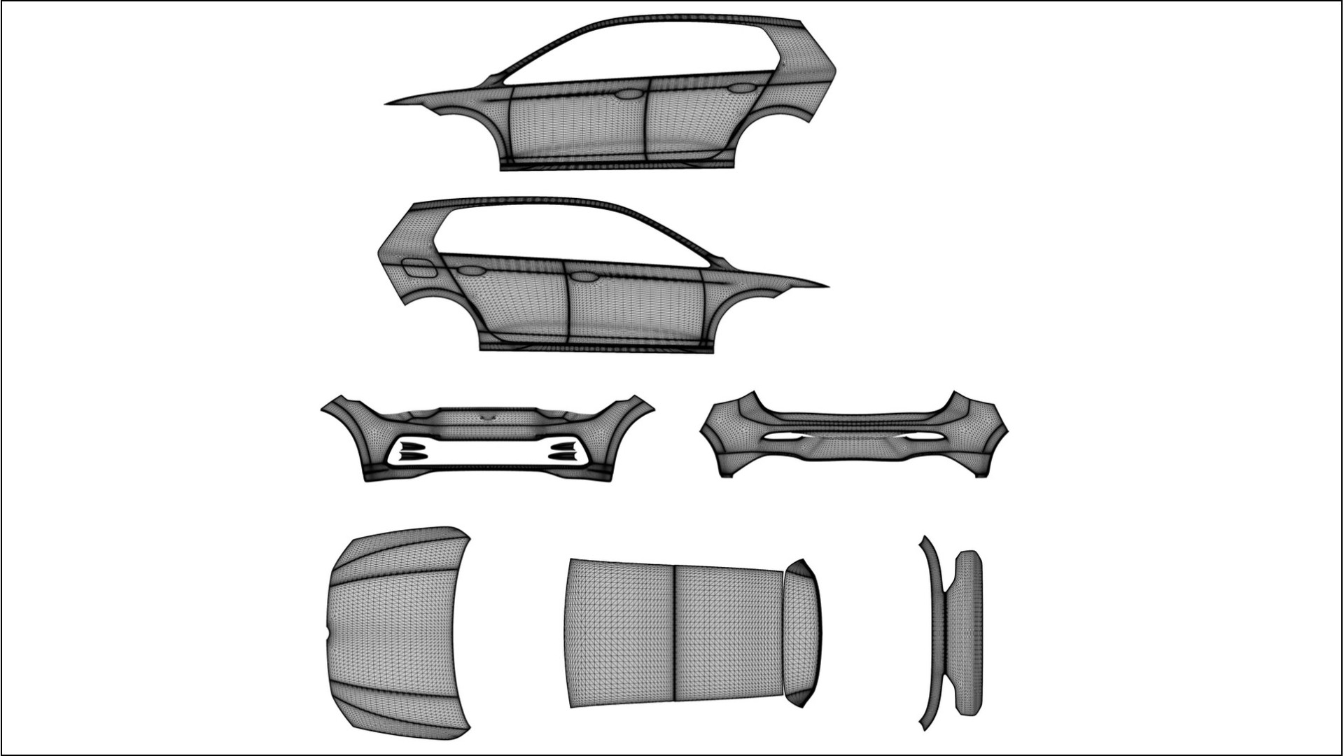 VW Golf Mk8 Filme de Proteção de Pintura TPU | NEBULA PPF de Mudança de Cor – Kit Completo Pré-Cortado 2