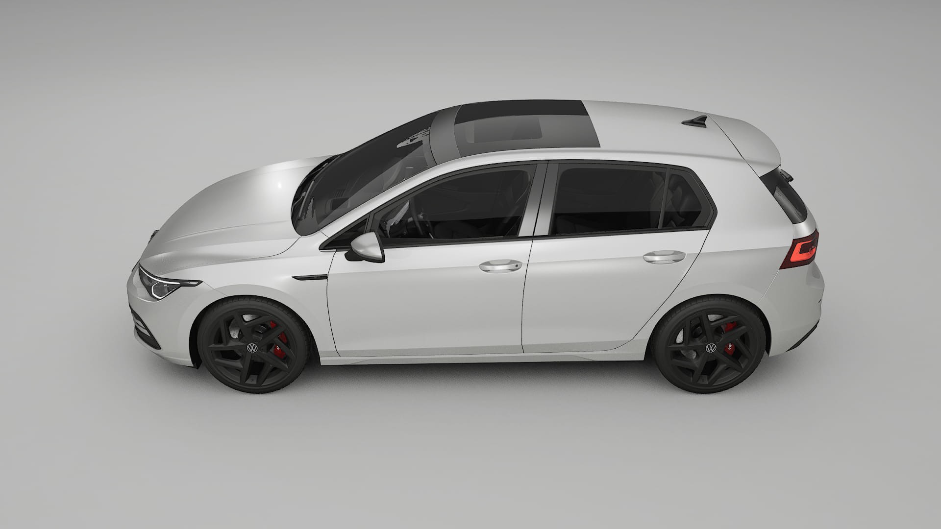 VW Golf Mk8 Filme de Proteção de Pintura TPU | OPAL PPF de Mudança de Cor – Kit Completo Pré-Cortado