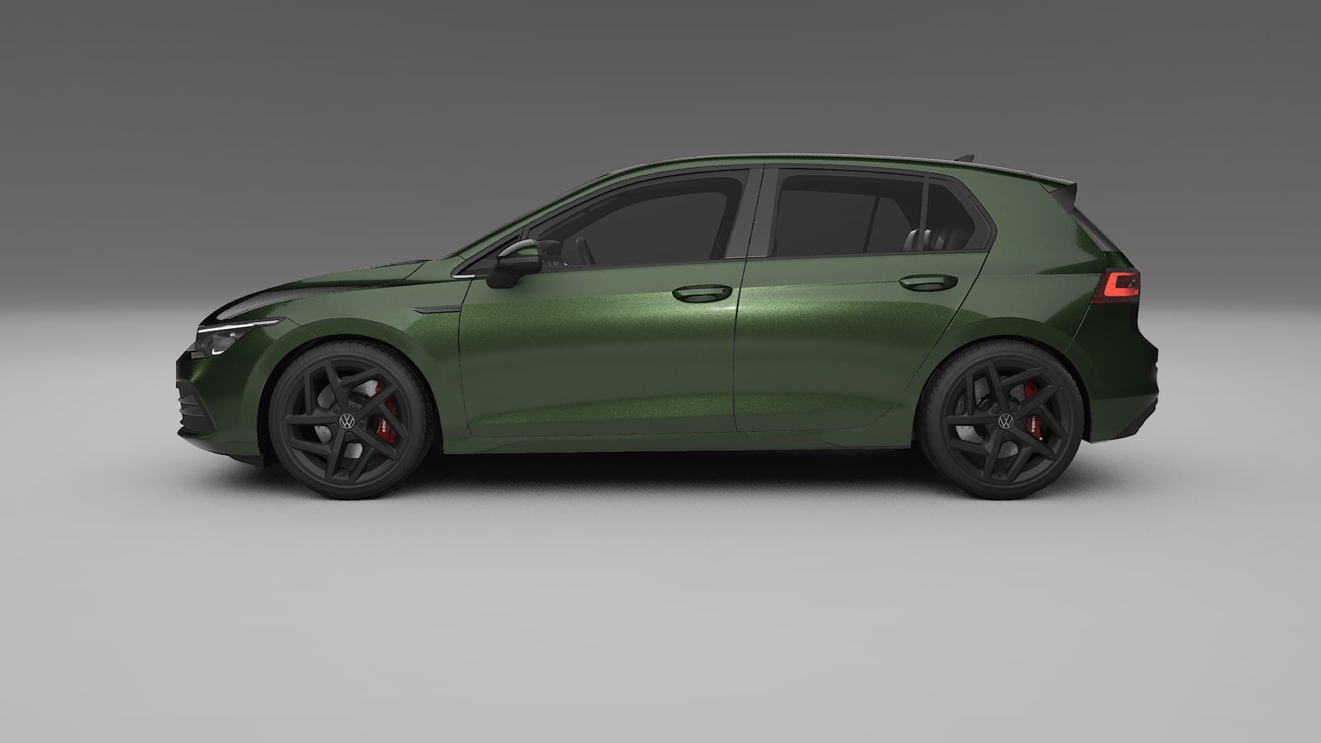 VW Golf Mk8 Filme de Proteção de Pintura TPU | LAGOON PPF de Mudança de Cor – Kit Completo Pré-Cortado