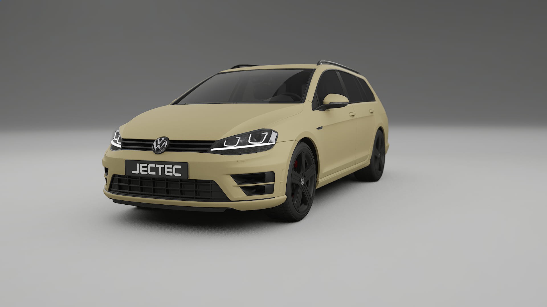 VW Golf Variant Mk7 Filme de Proteção de Pintura TPU | SAND PPF de Mudança de Cor – Kit Completo Pré-Cortado