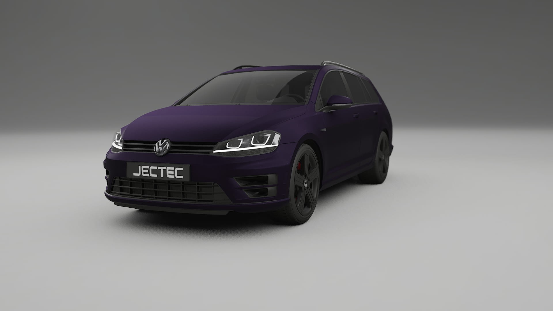 VW Golf Variant Mk7 Filme de Proteção de Pintura TPU | VIOLET PPF de Mudança de Cor – Kit Completo Pré-Cortado