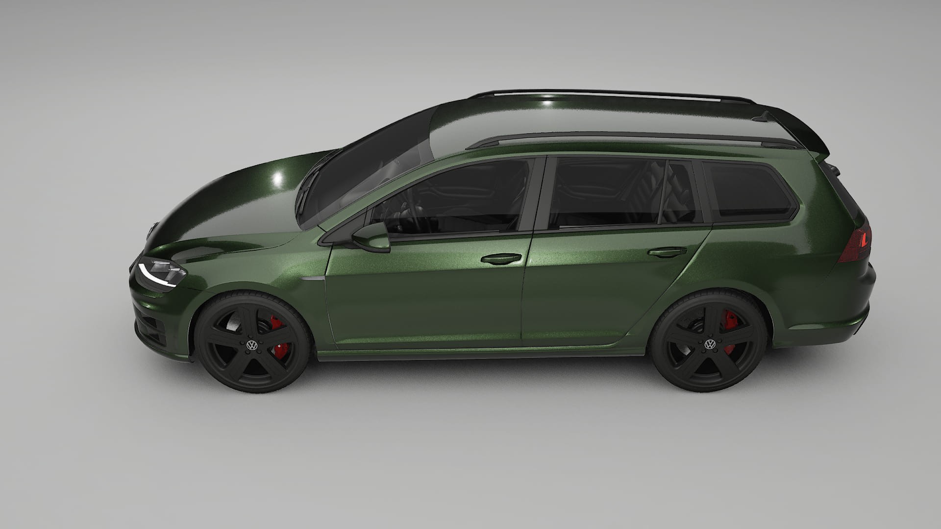 VW Golf Variant Mk7 Filme de Proteção de Pintura TPU | LAGOON PPF de Mudança de Cor – Kit Completo Pré-Cortado