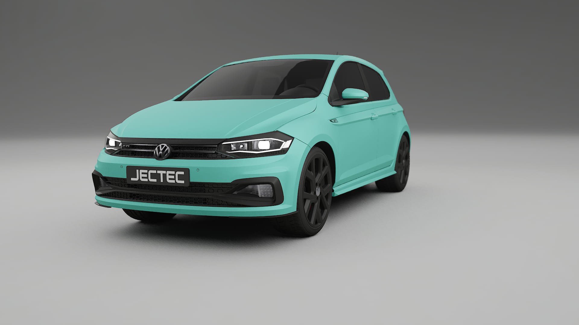 VW Polo GTI VI Filme de Proteção de Pintura TPU | FROST PPF de Mudança de Cor – Kit Completo Pré-Cortado