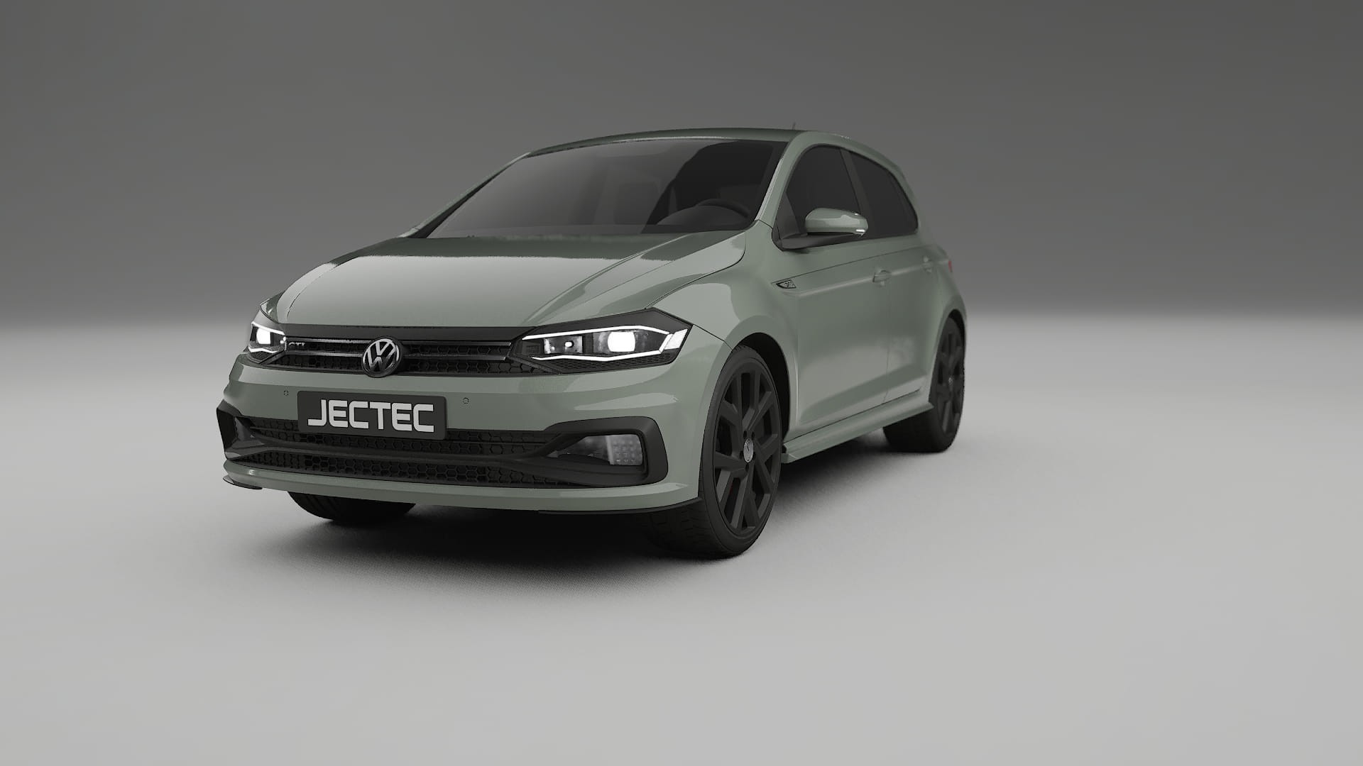 VW Polo GTI VI Filme de Proteção de Pintura TPU | SLATE PPF de Mudança de Cor – Kit Completo Pré-Cortado