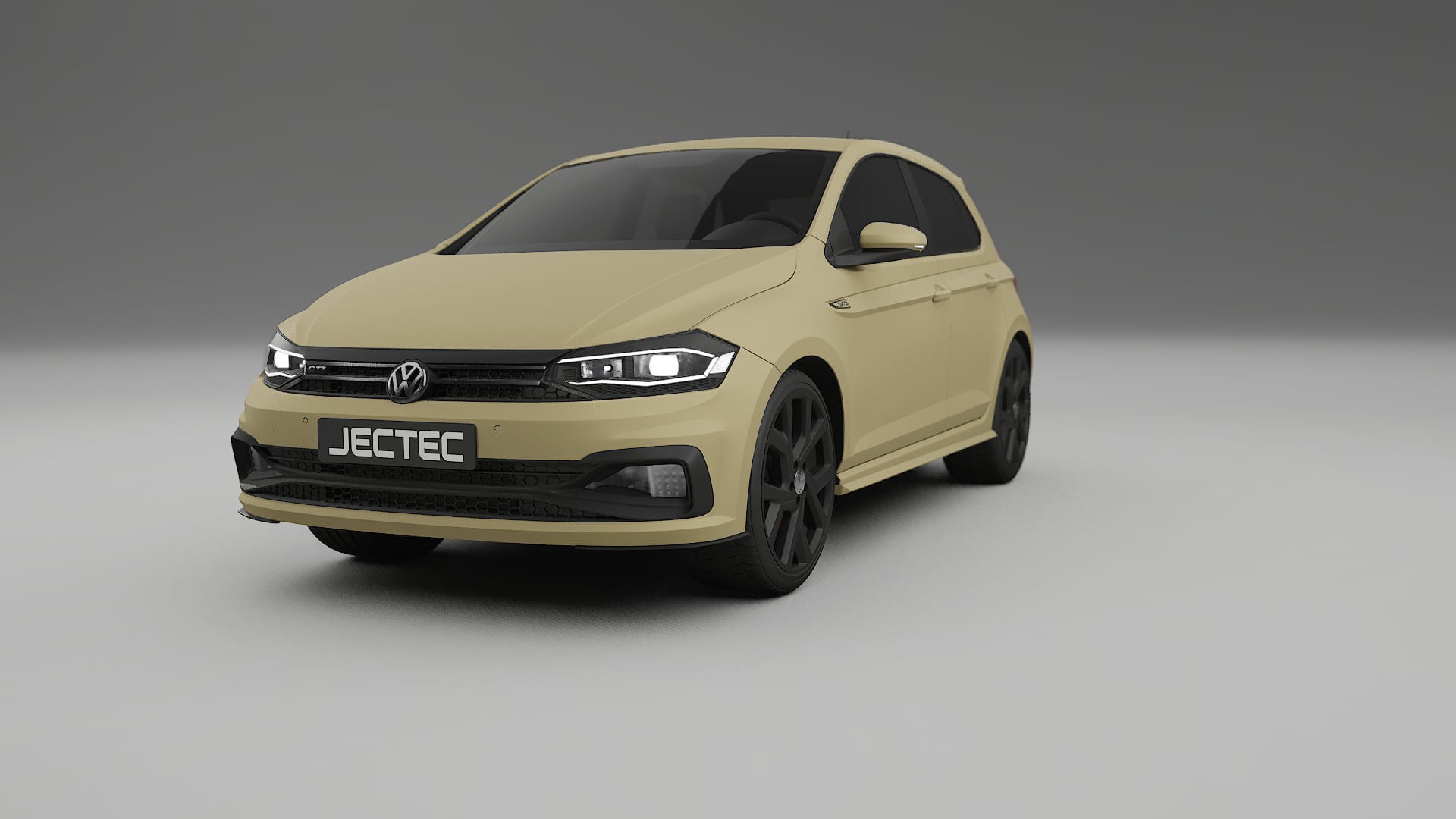 VW Polo GTI VI Filme de Proteção de Pintura TPU | SAND PPF de Mudança de Cor – Kit Completo Pré-Cortado