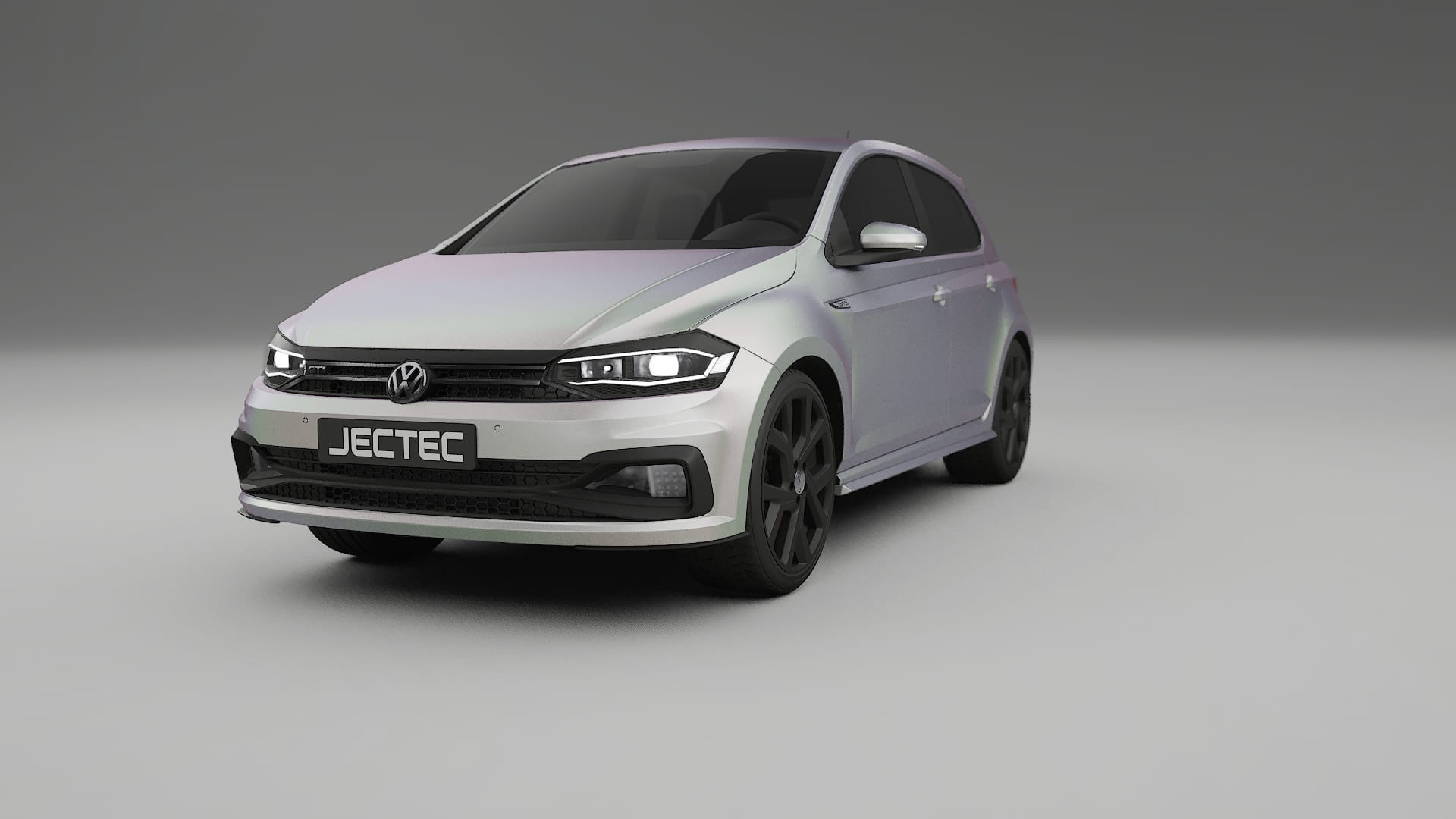 VW Polo GTI VI Filme de Proteção de Pintura TPU | NEBULA PPF de Mudança de Cor – Kit Completo Pré-Cortado